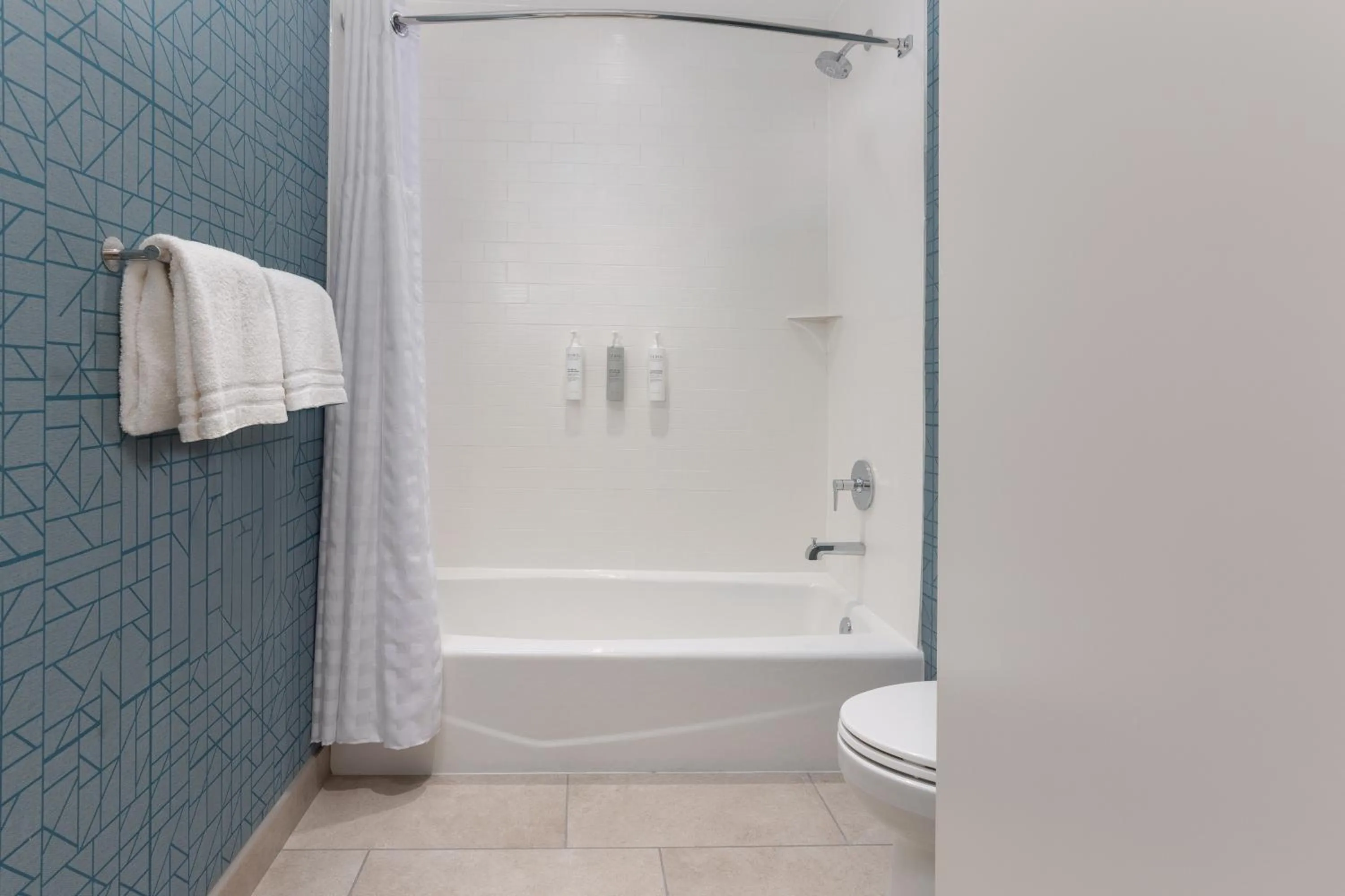 Shower in Homewood Suites by Hilton Cypress Orange County