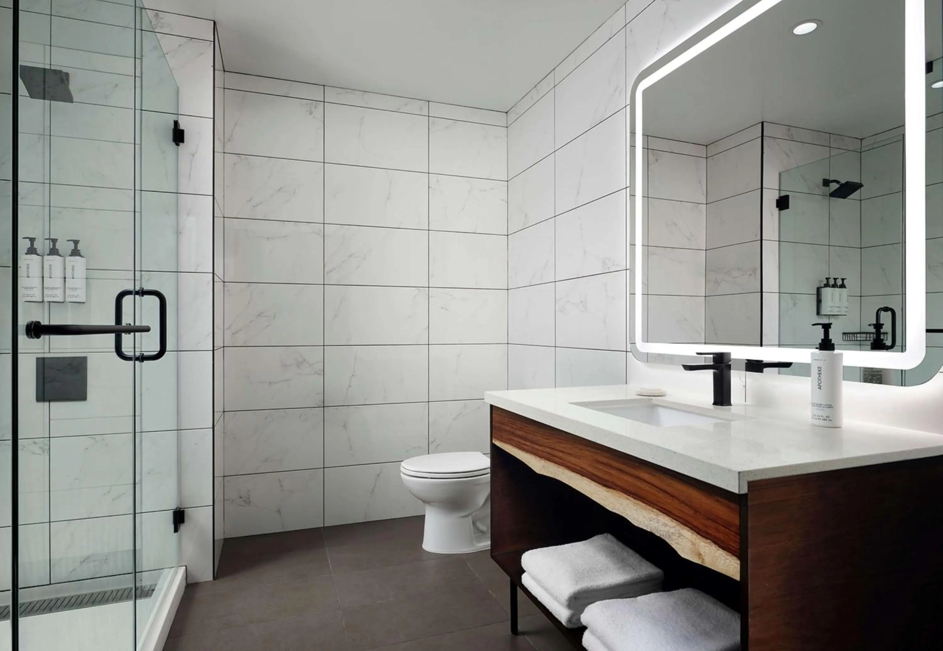 Bathroom in Sanctity Hotel Rancho Cucamonga, Tapestry Collection Hilton