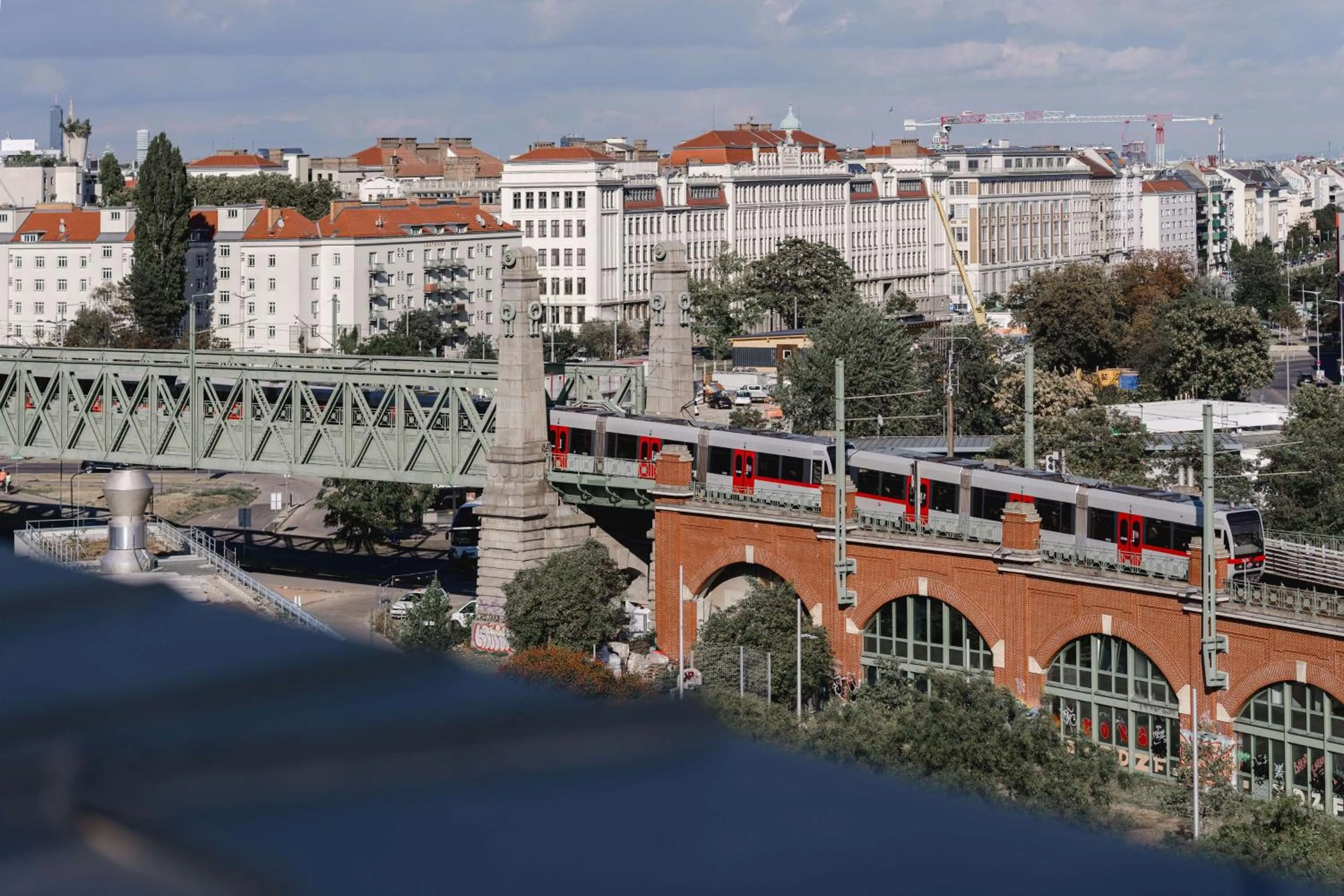 City view in Hampton By Hilton Vienna City West