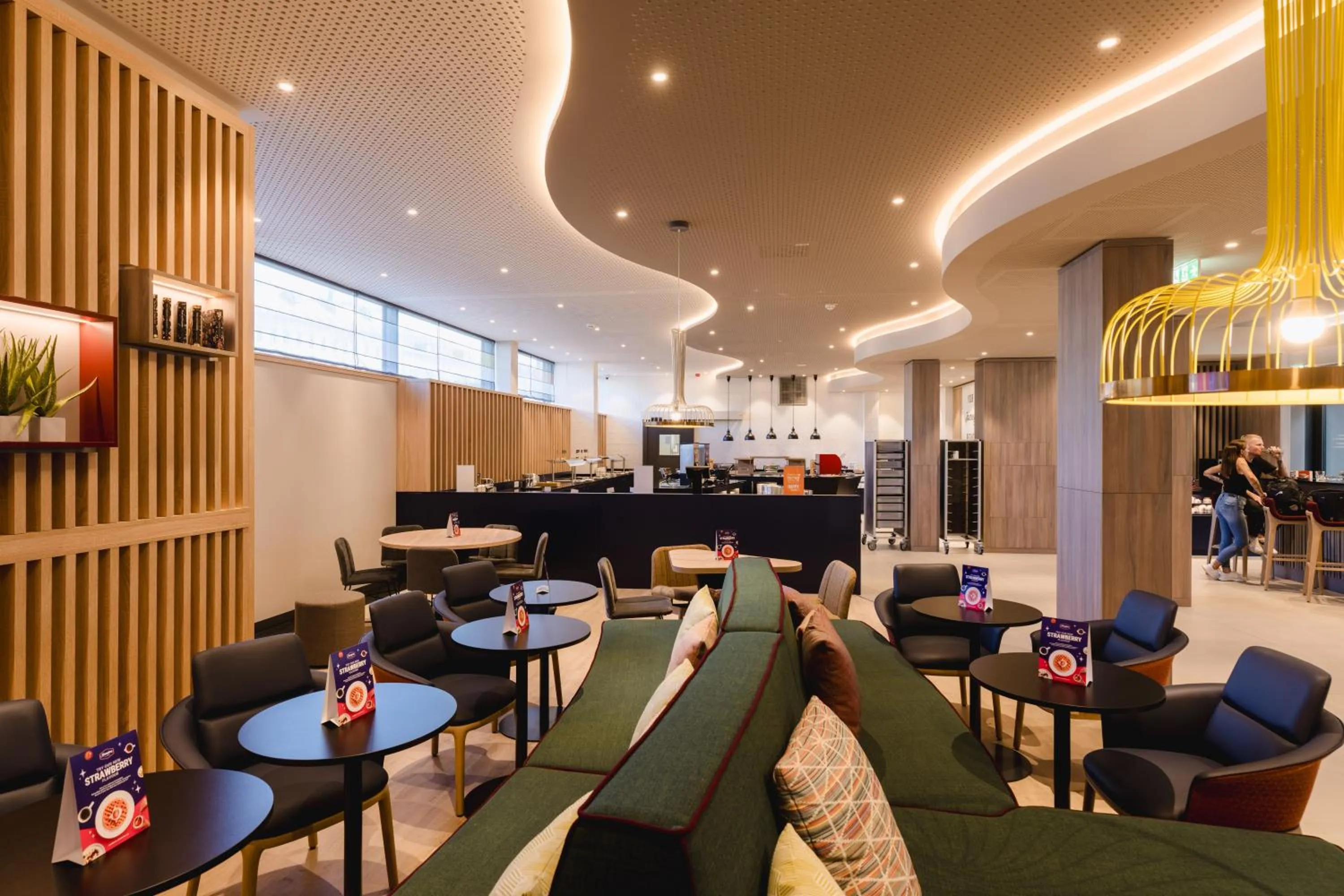 Restaurant/places to eat in Hampton By Hilton Vienna City West