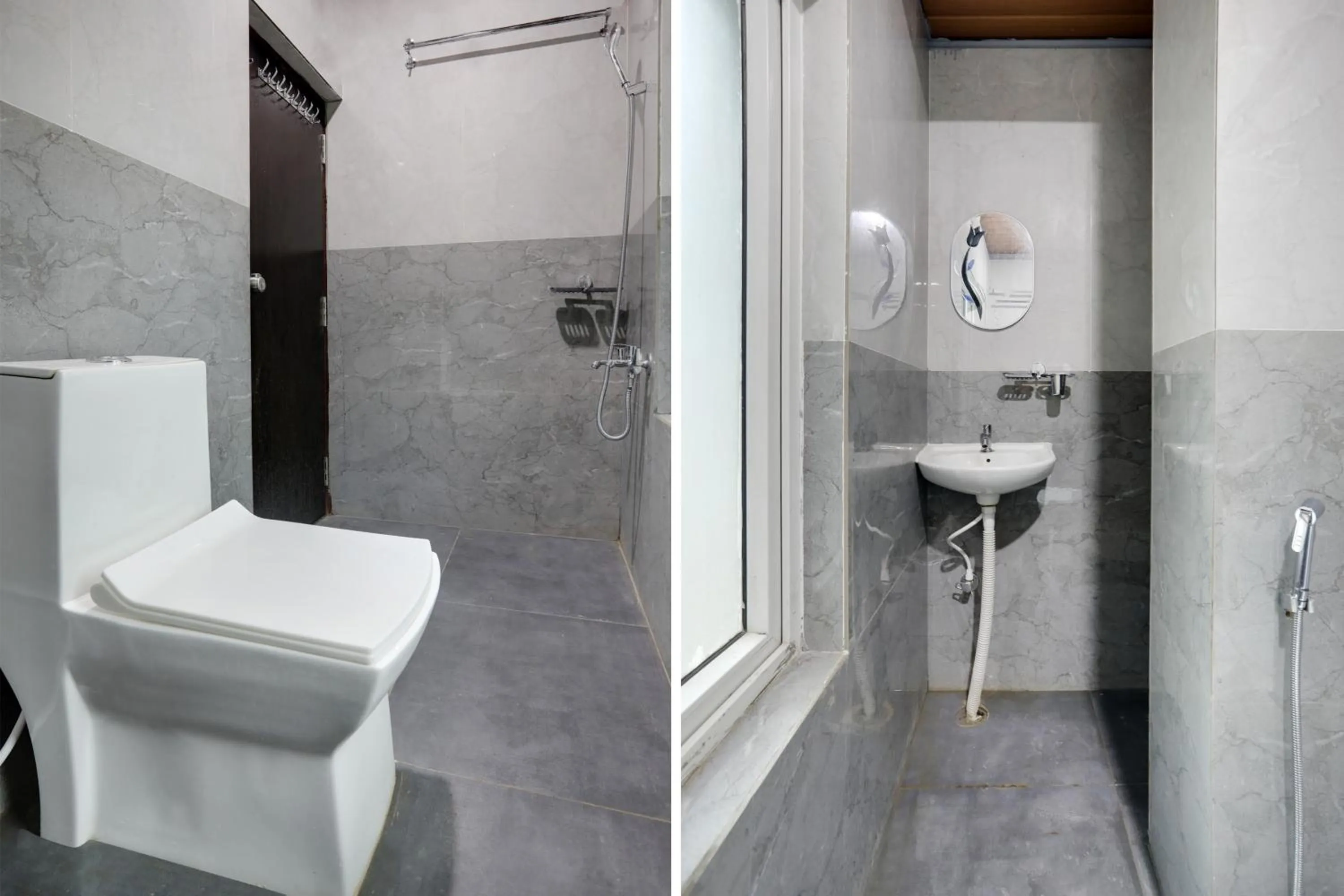 Bathroom in Super Hotel O Madhapur VIP Hills