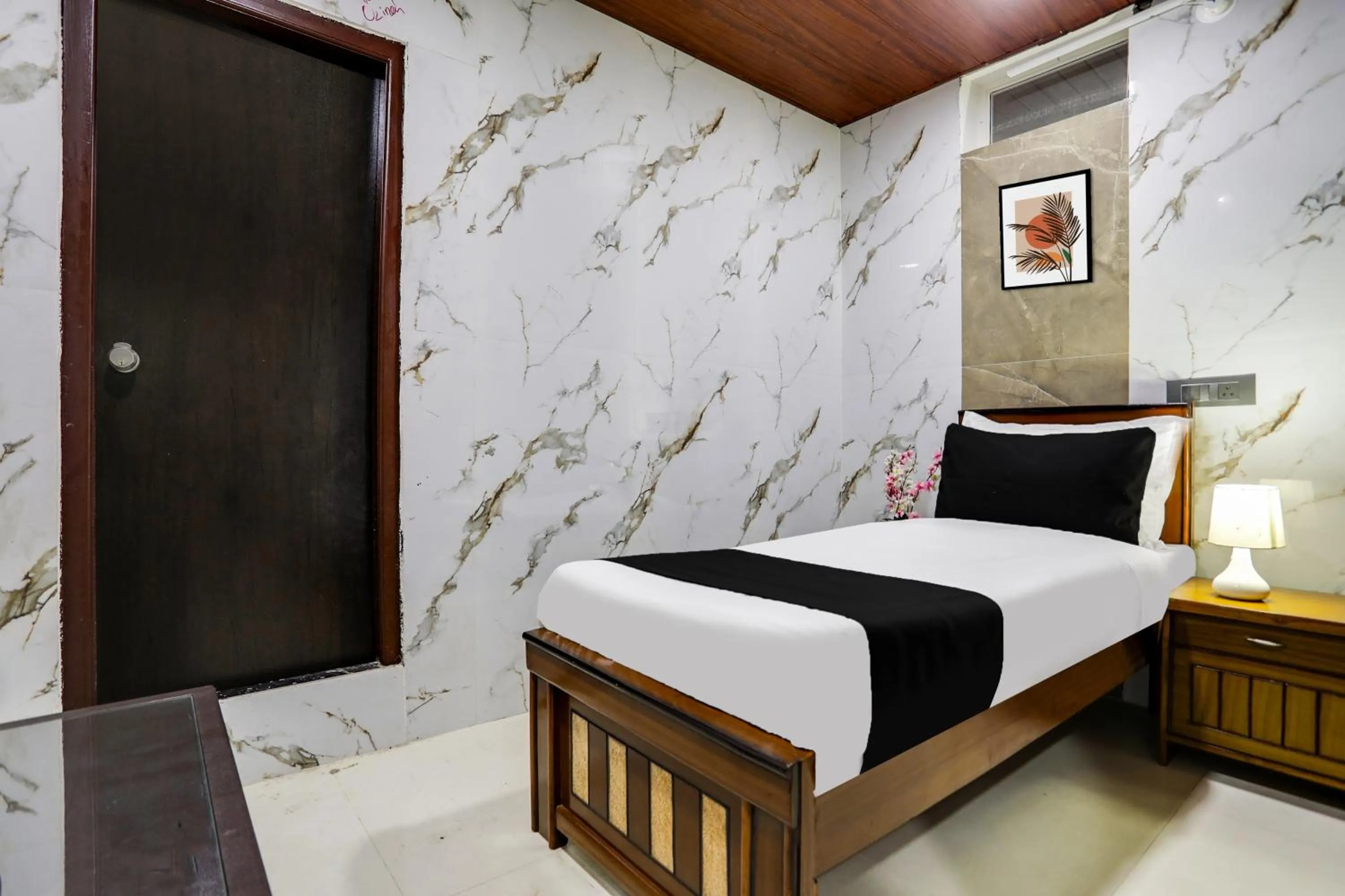 Bedroom, Bed in Super Hotel O Madhapur VIP Hills