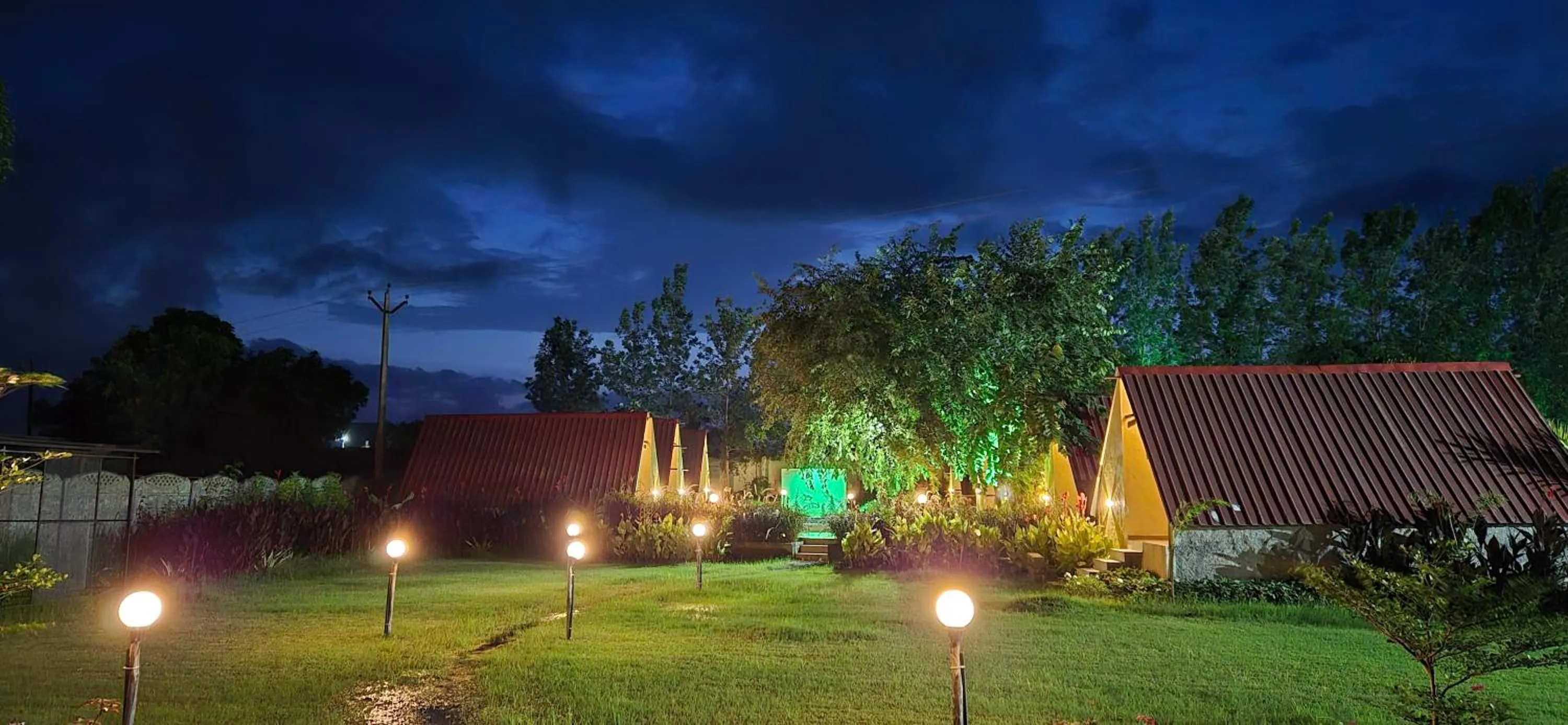 Night in Green Orchid Resort And Farm