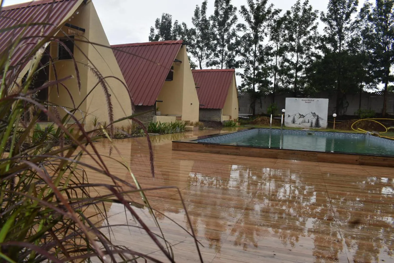 Pool view in Green Orchid Resort And Farm