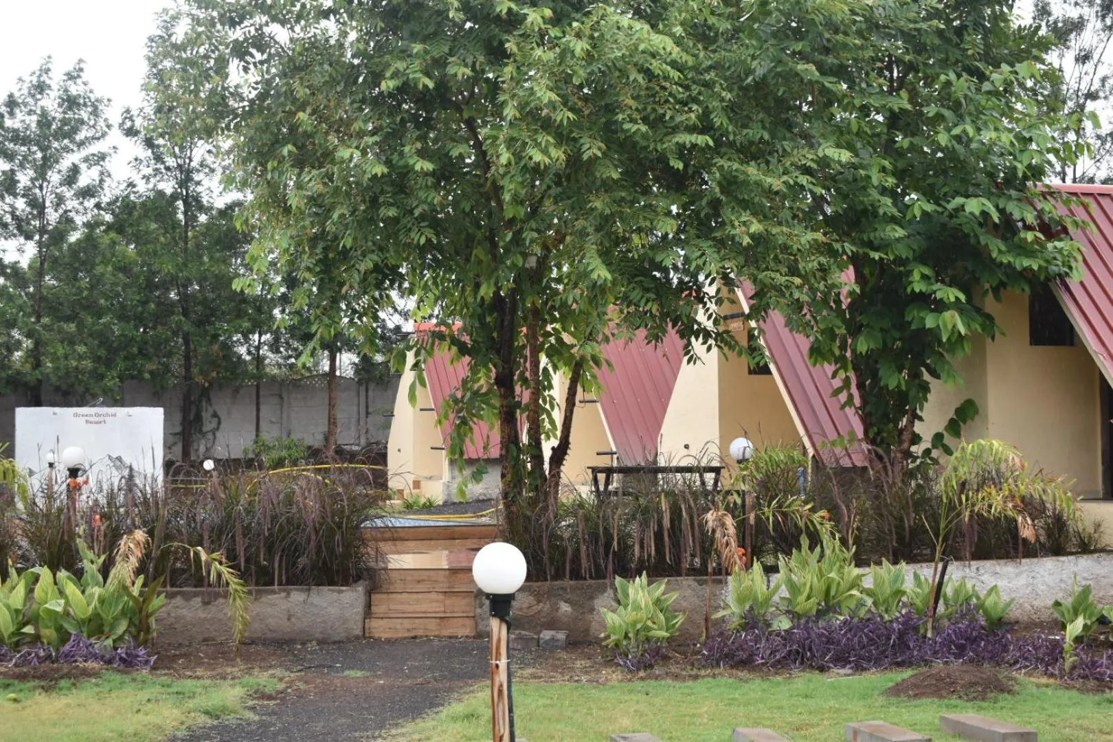 Garden in Green Orchid Resort And Farm