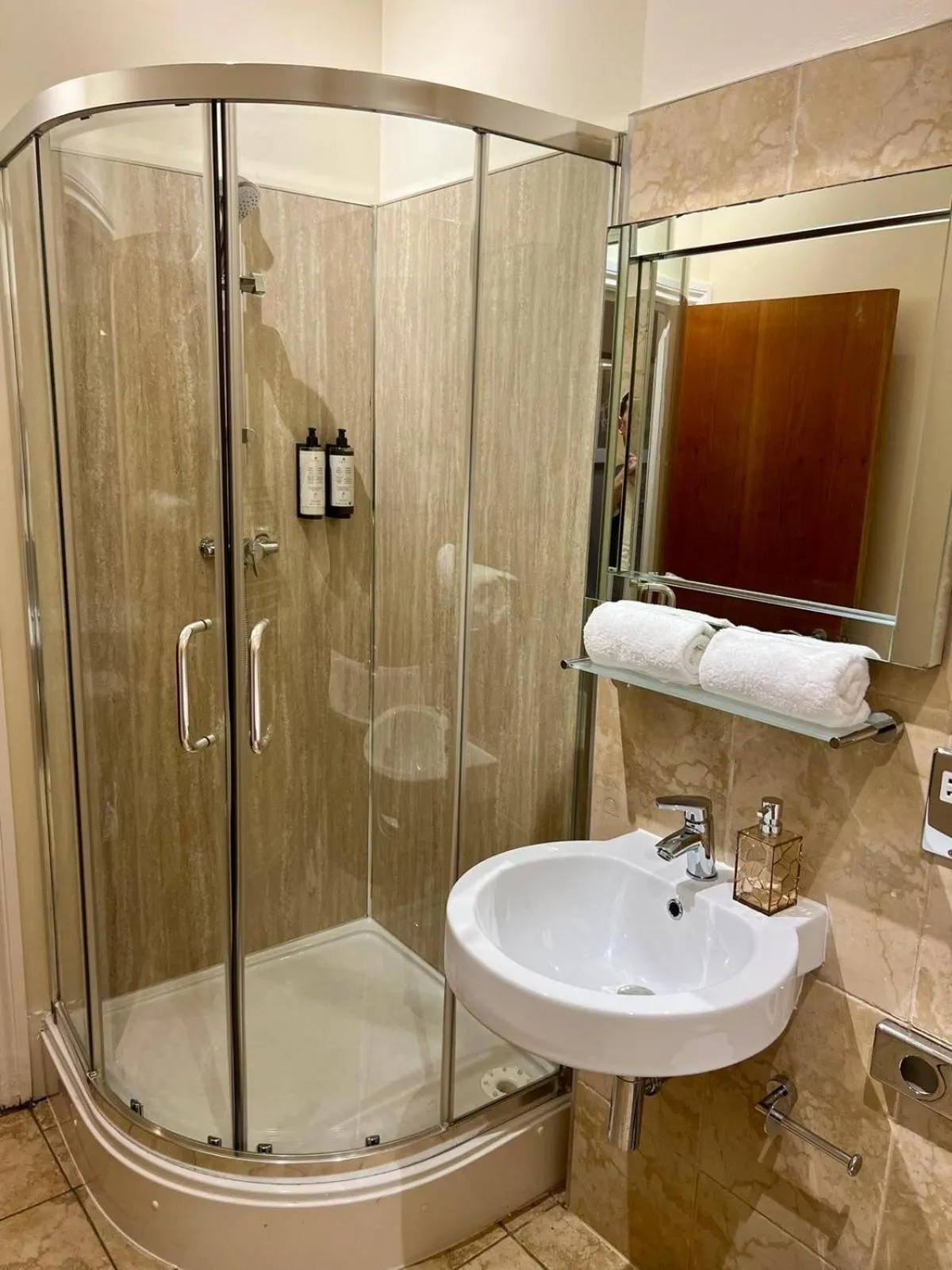 Shower in Kensington House by Warren Collection