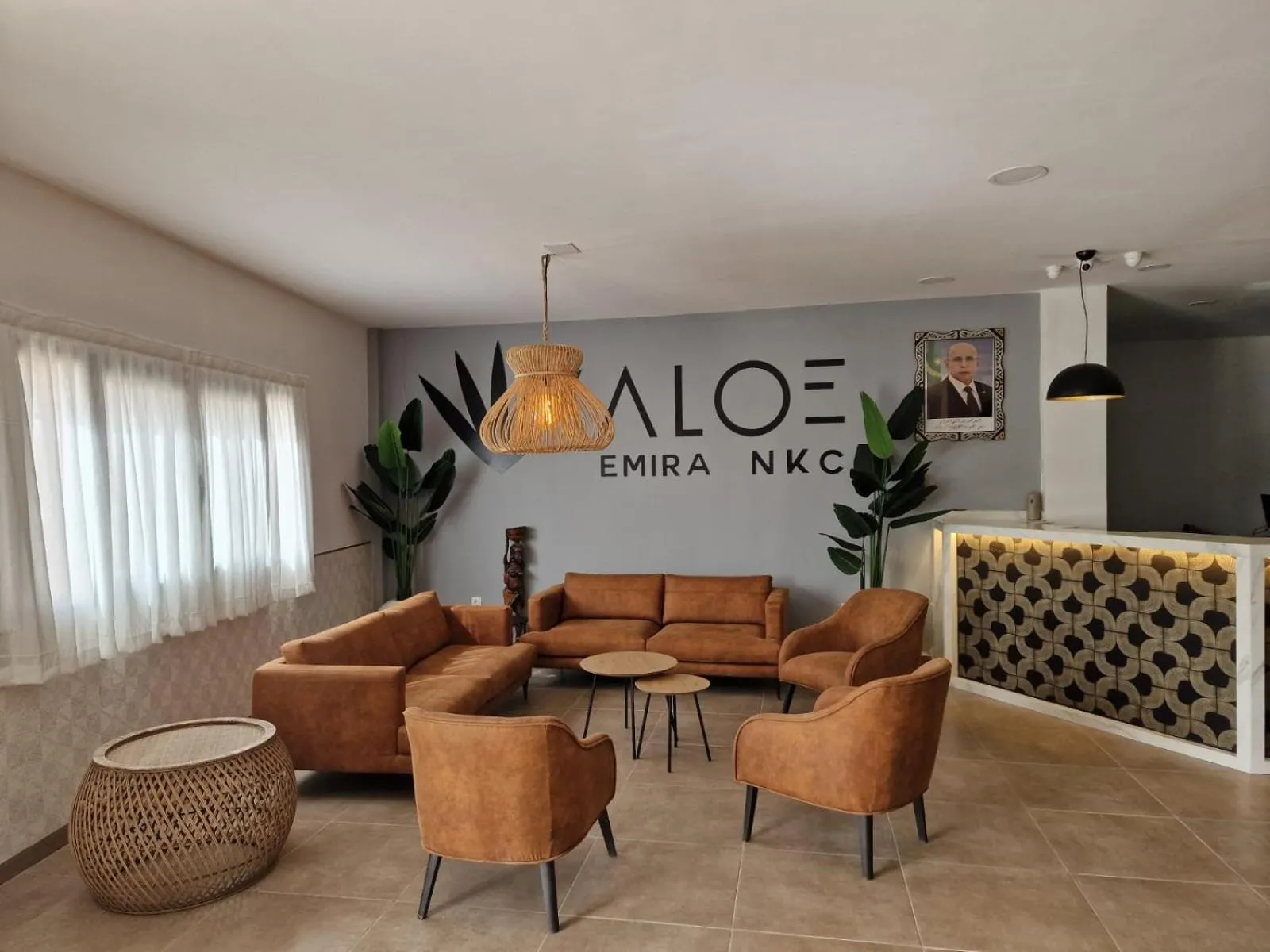 Lobby or reception in Hotel Aloe Emira NKC