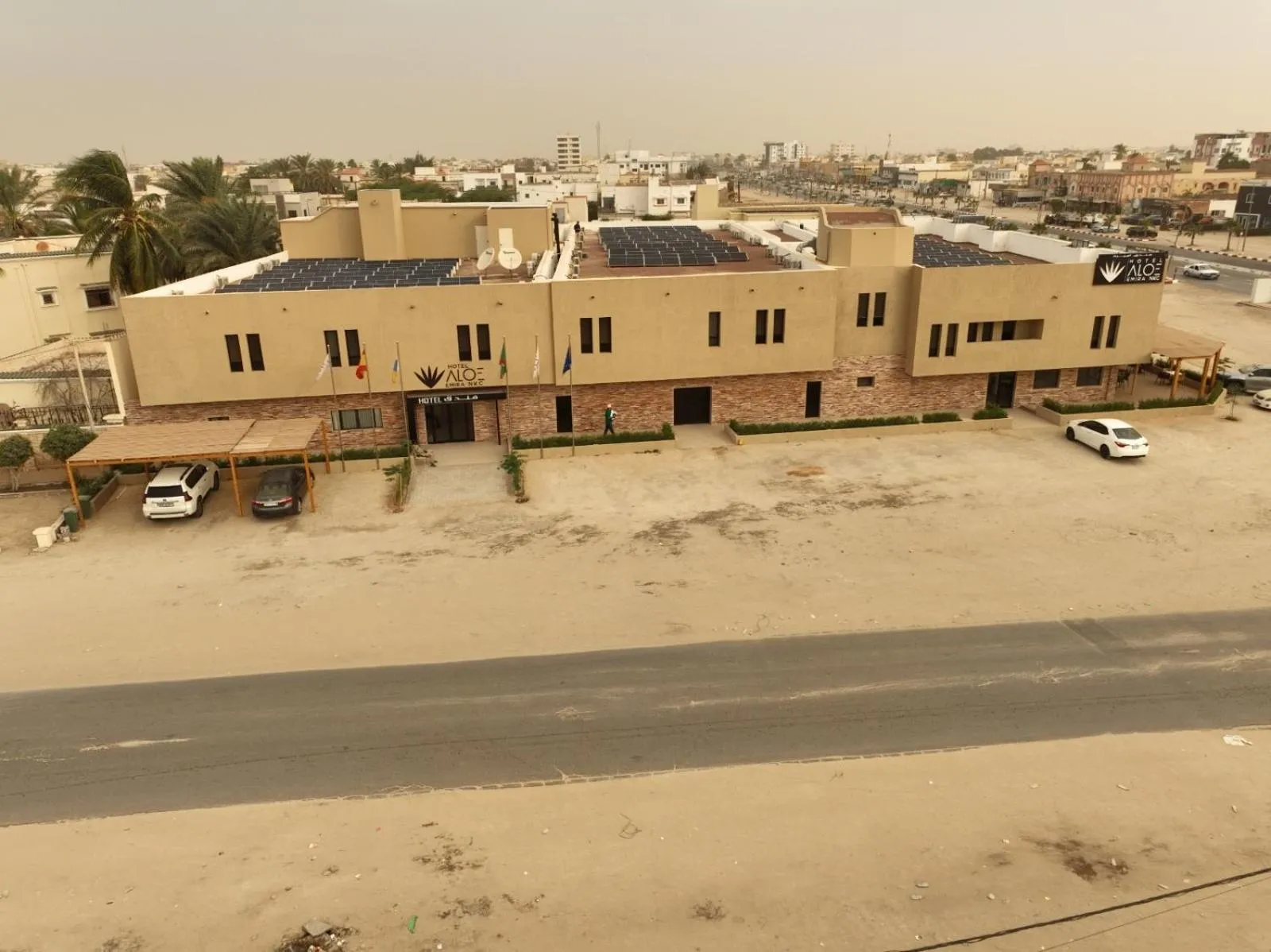 Property building in Hotel Aloe Emira NKC