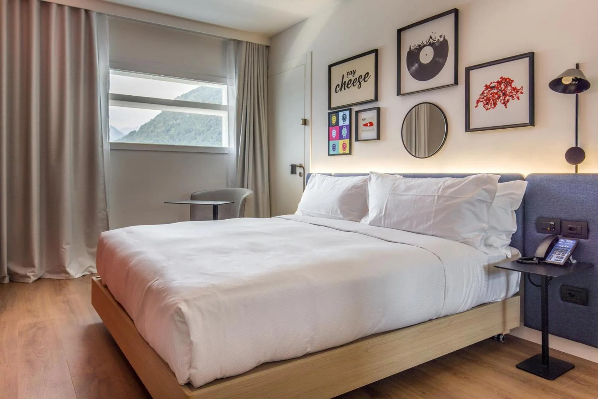 Bedroom, Bed in Hampton By Hilton Locarno