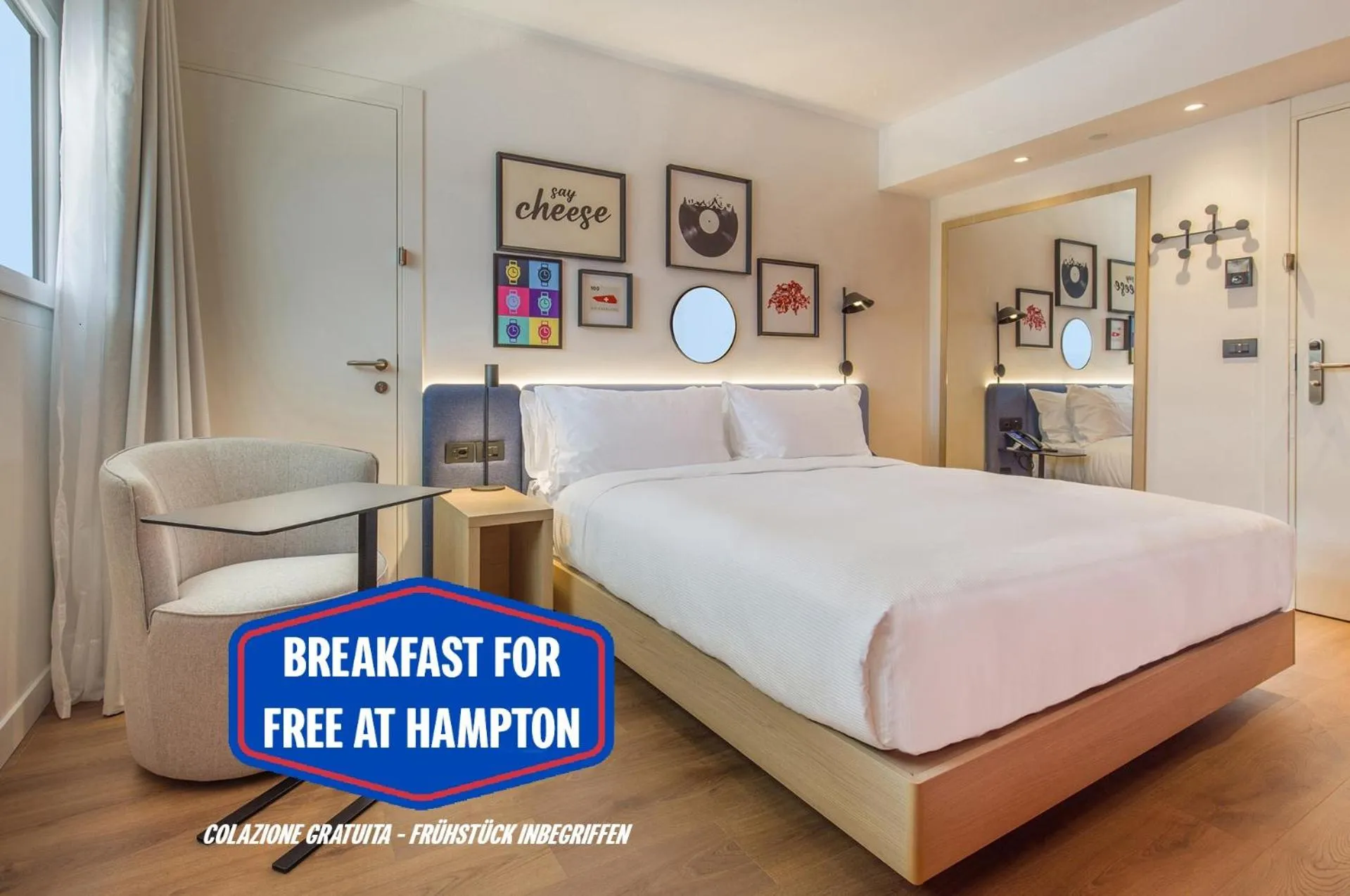 Breakfast, Bed in Hampton By Hilton Locarno