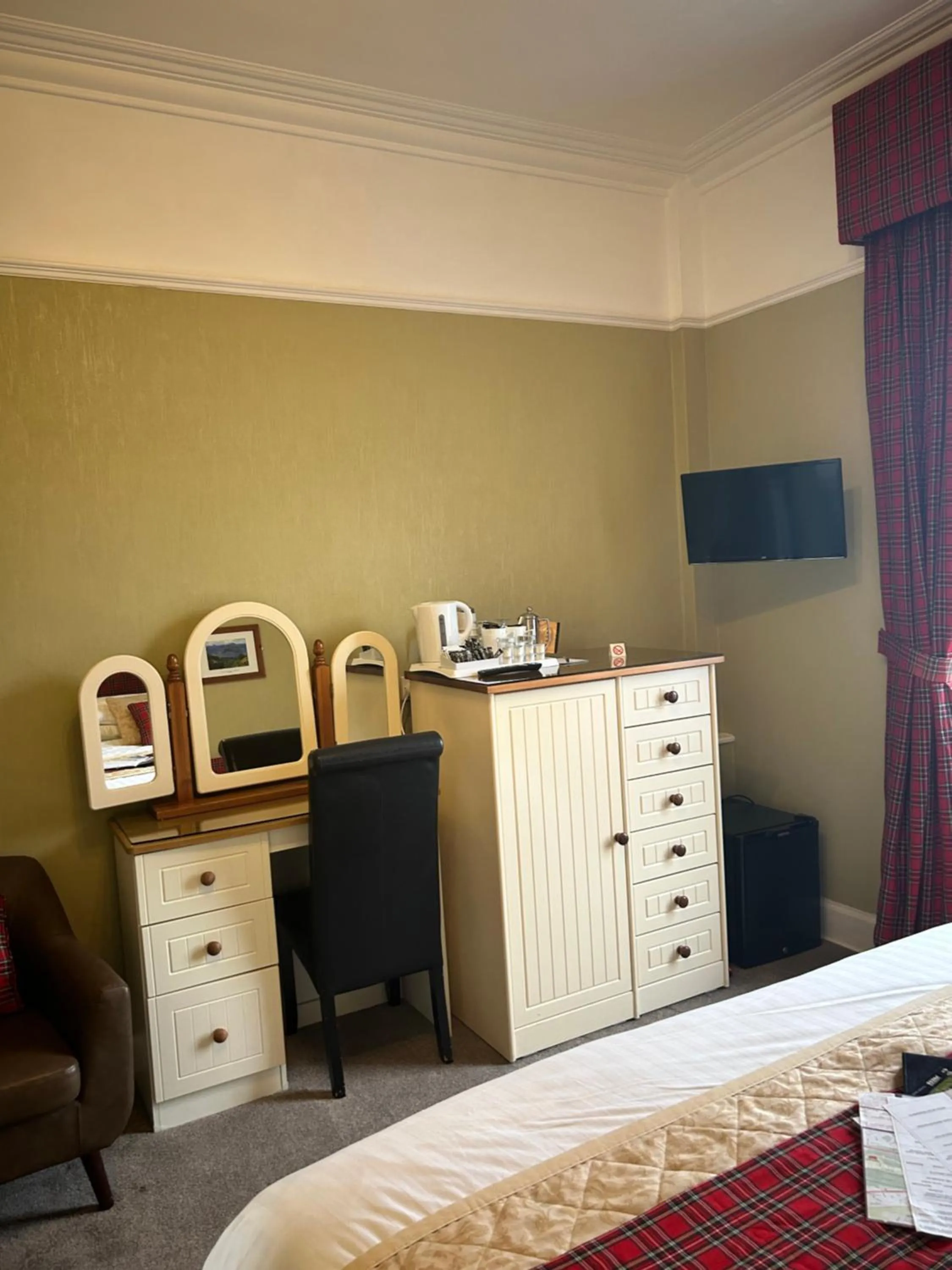 Bed in Daviot Guest House