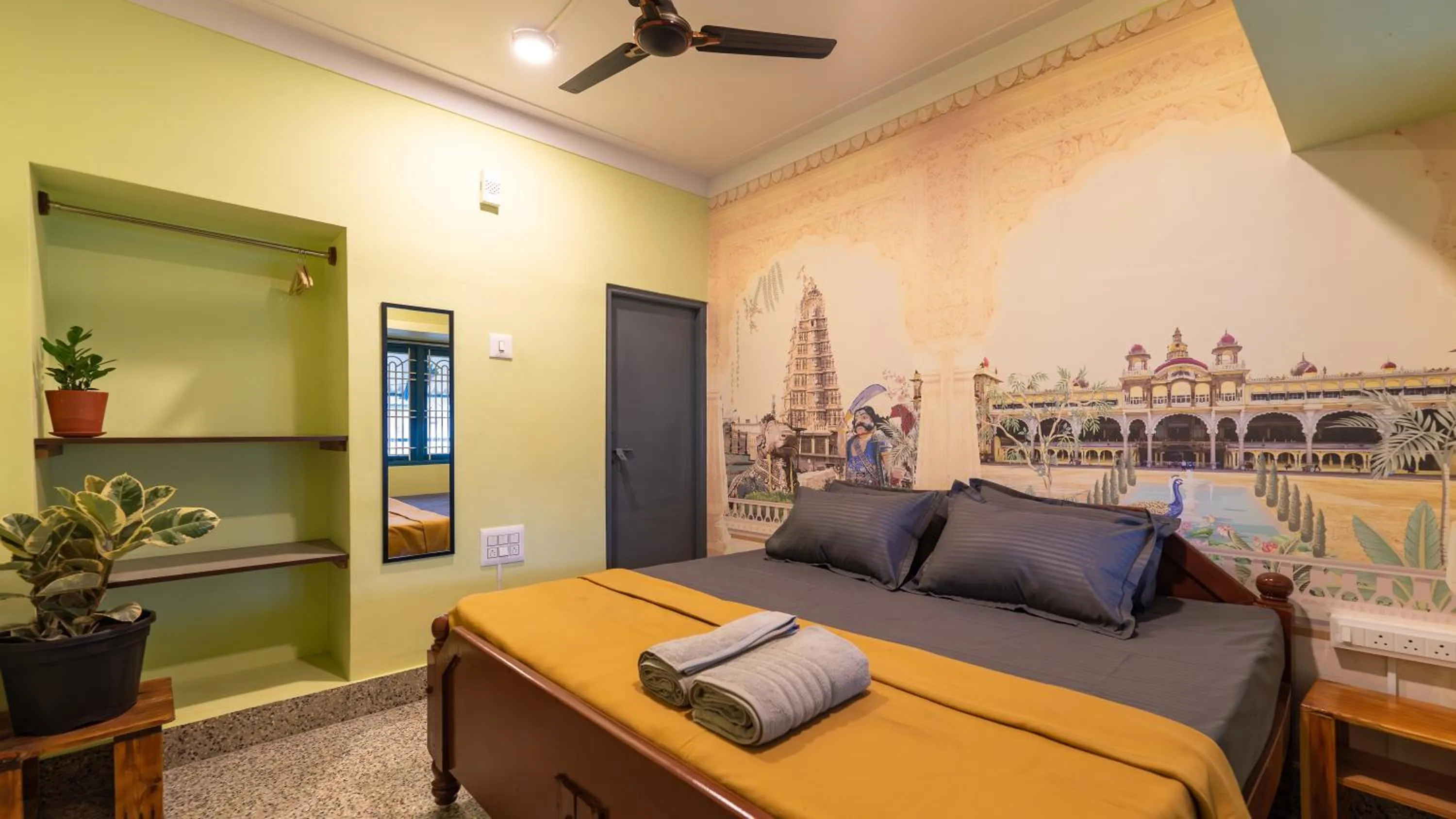 Bed in Trippr Mysuru