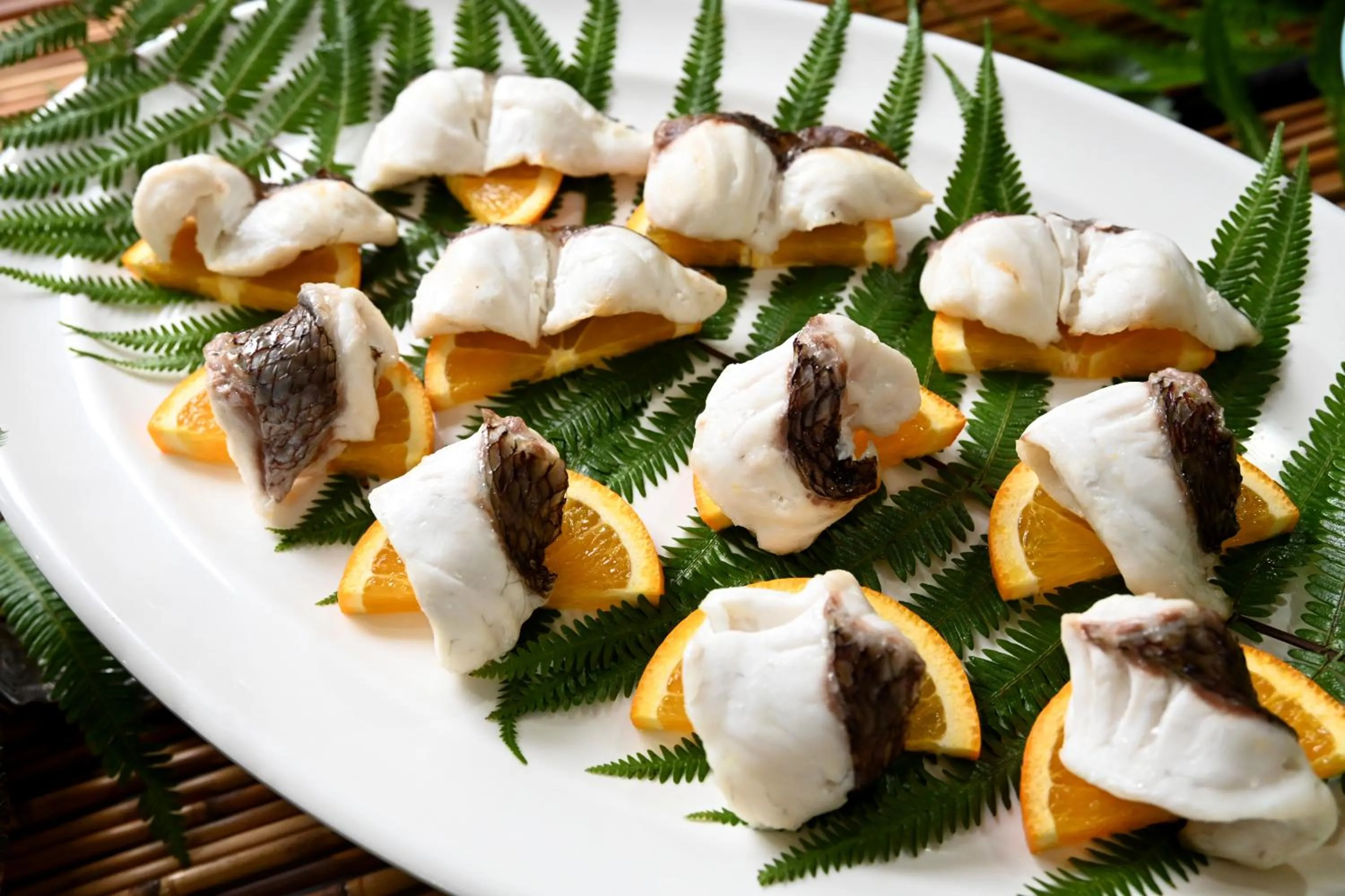 Dinner in Sansuikan Kawayu Midoriya