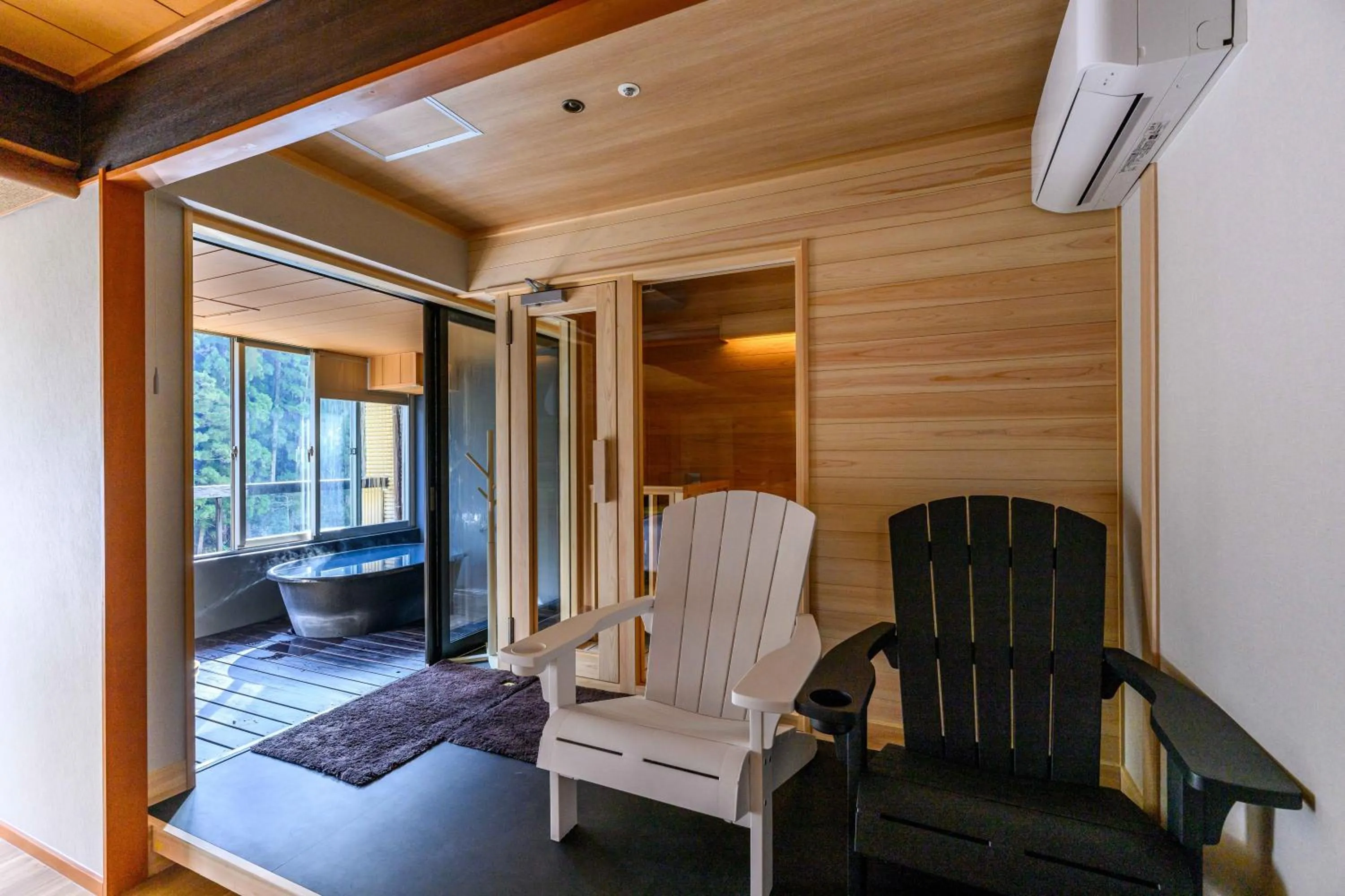 Sauna in Sansuikan Kawayu Midoriya