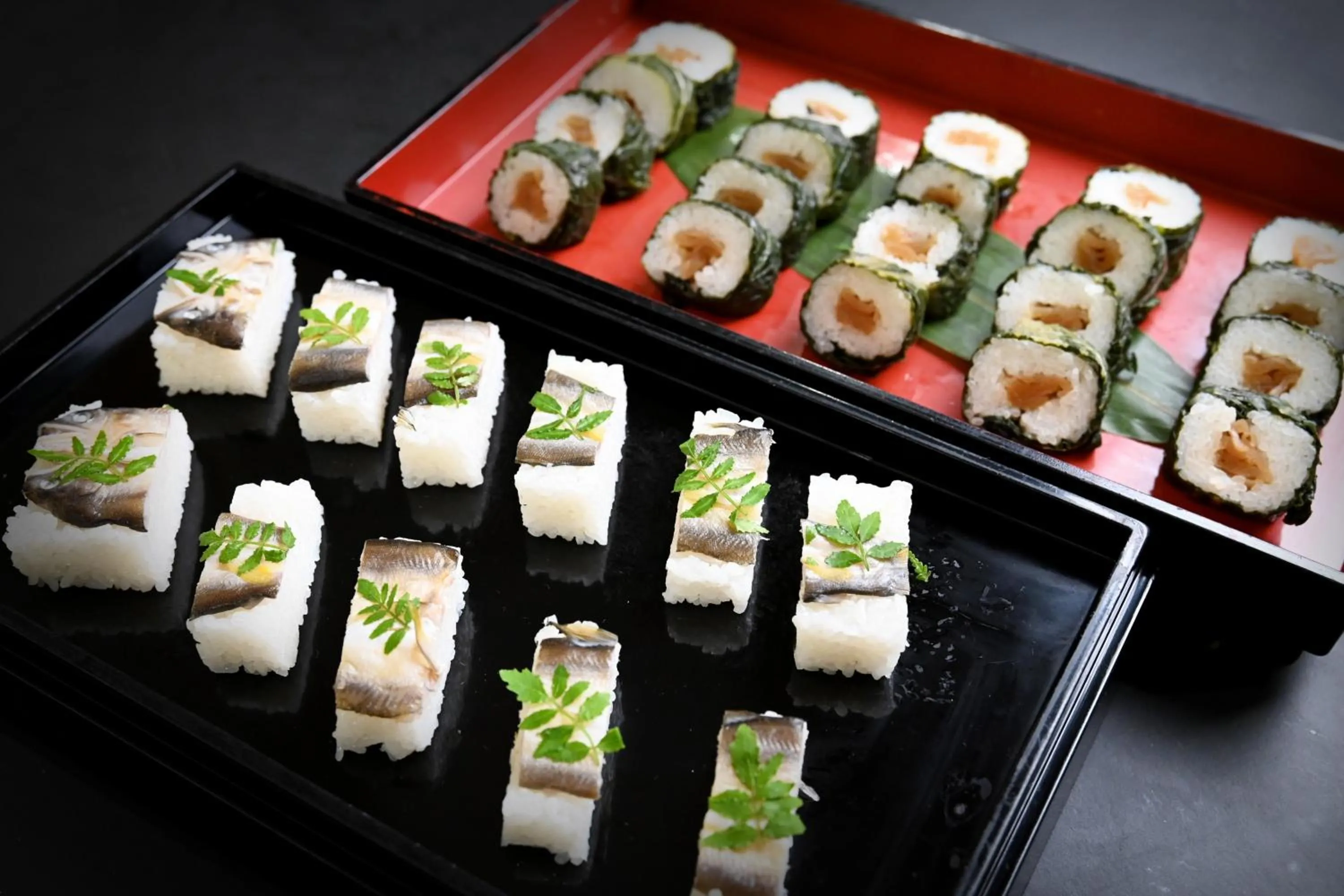 Dinner in Sansuikan Kawayu Midoriya