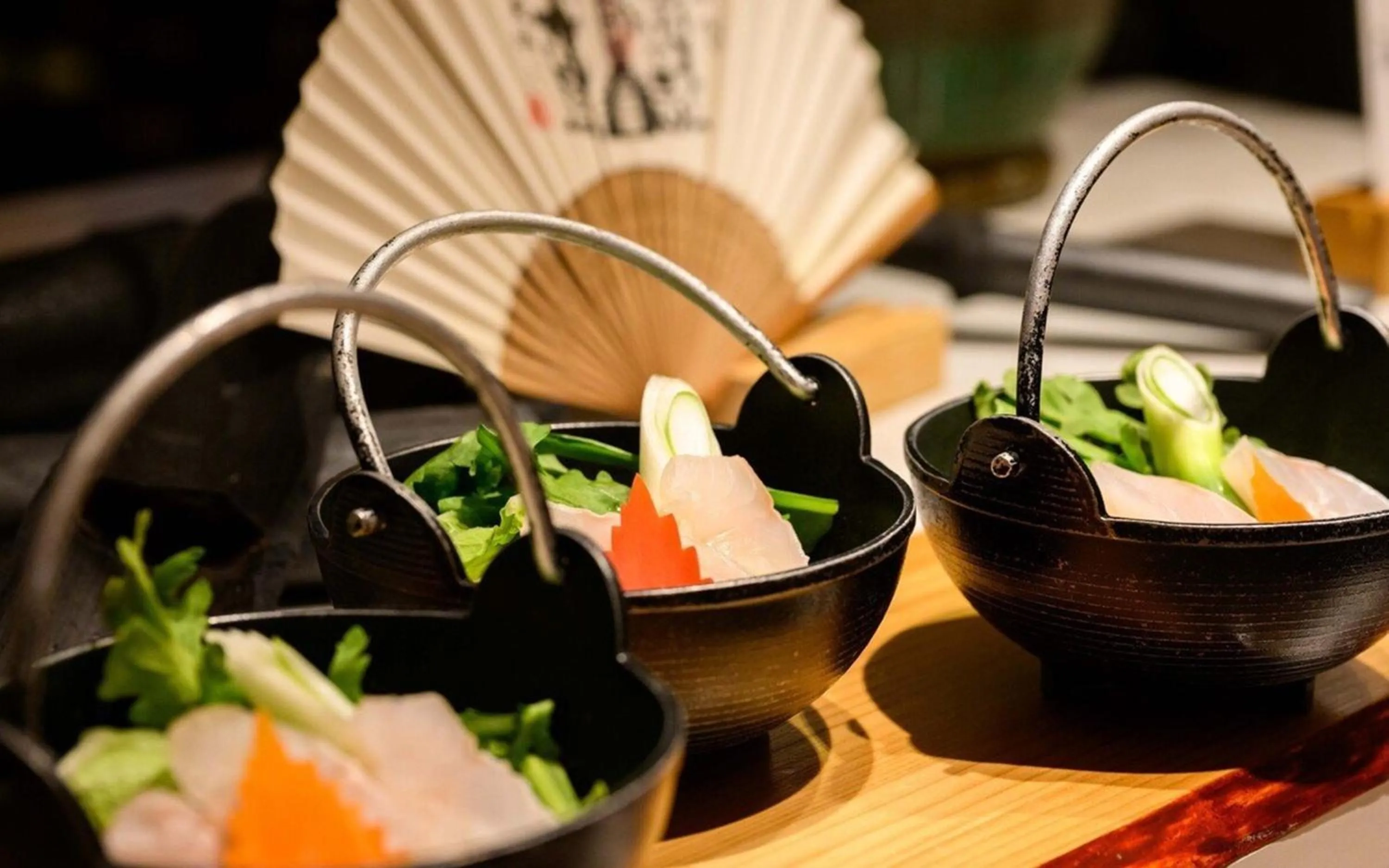 Dinner in Sansuikan Kawayu Midoriya