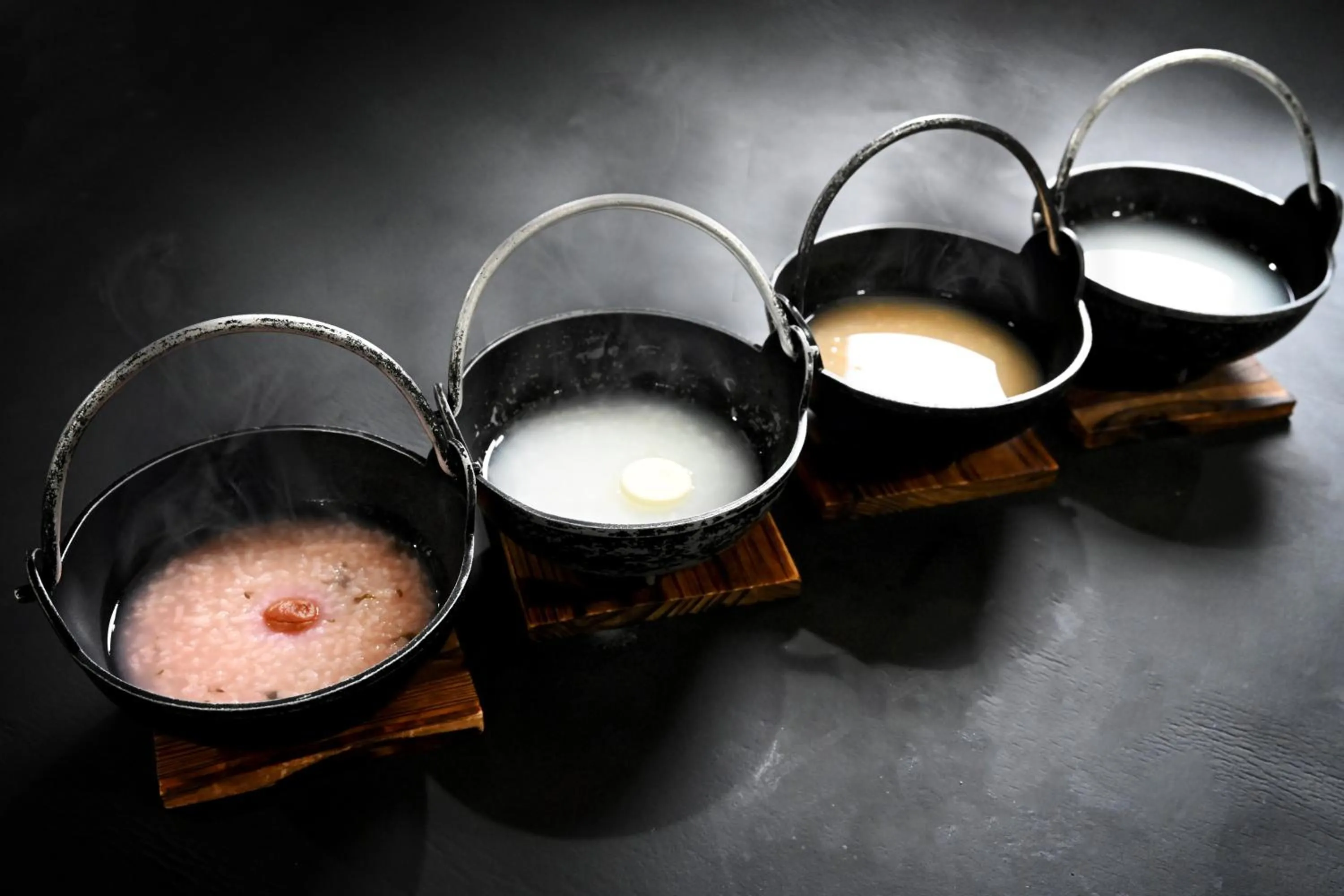 Buffet breakfast in Sansuikan Kawayu Midoriya