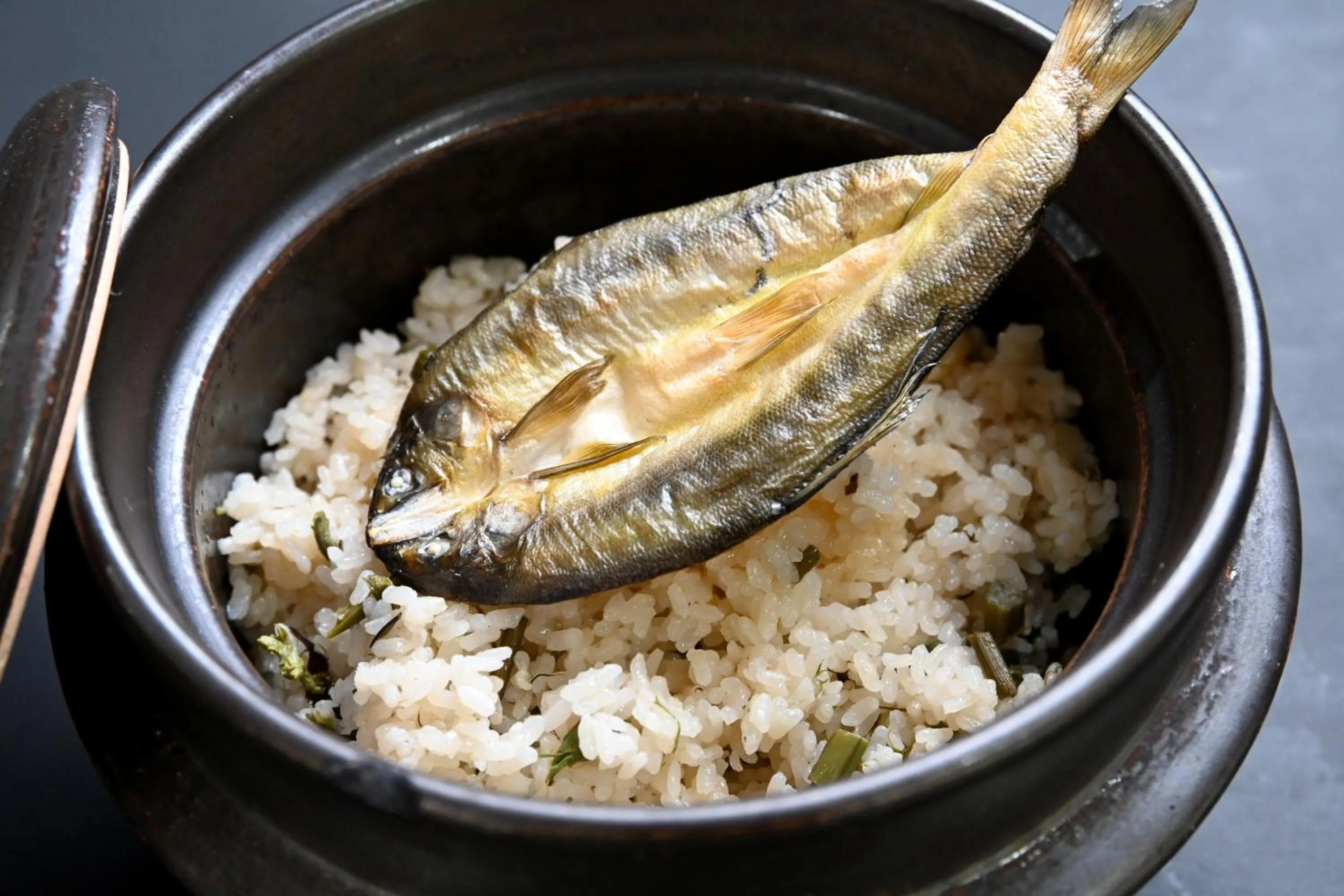 Dinner in Sansuikan Kawayu Midoriya