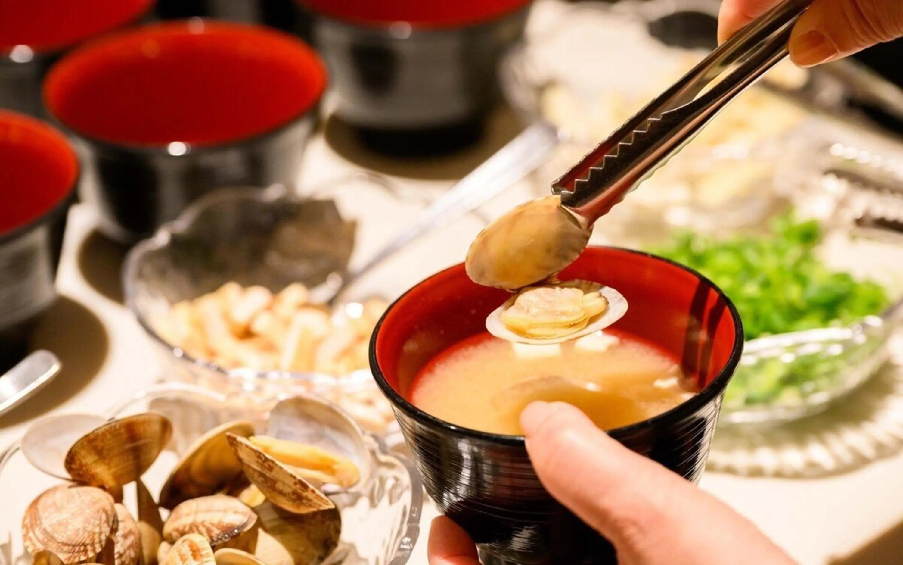 Dinner in Sansuikan Kawayu Midoriya