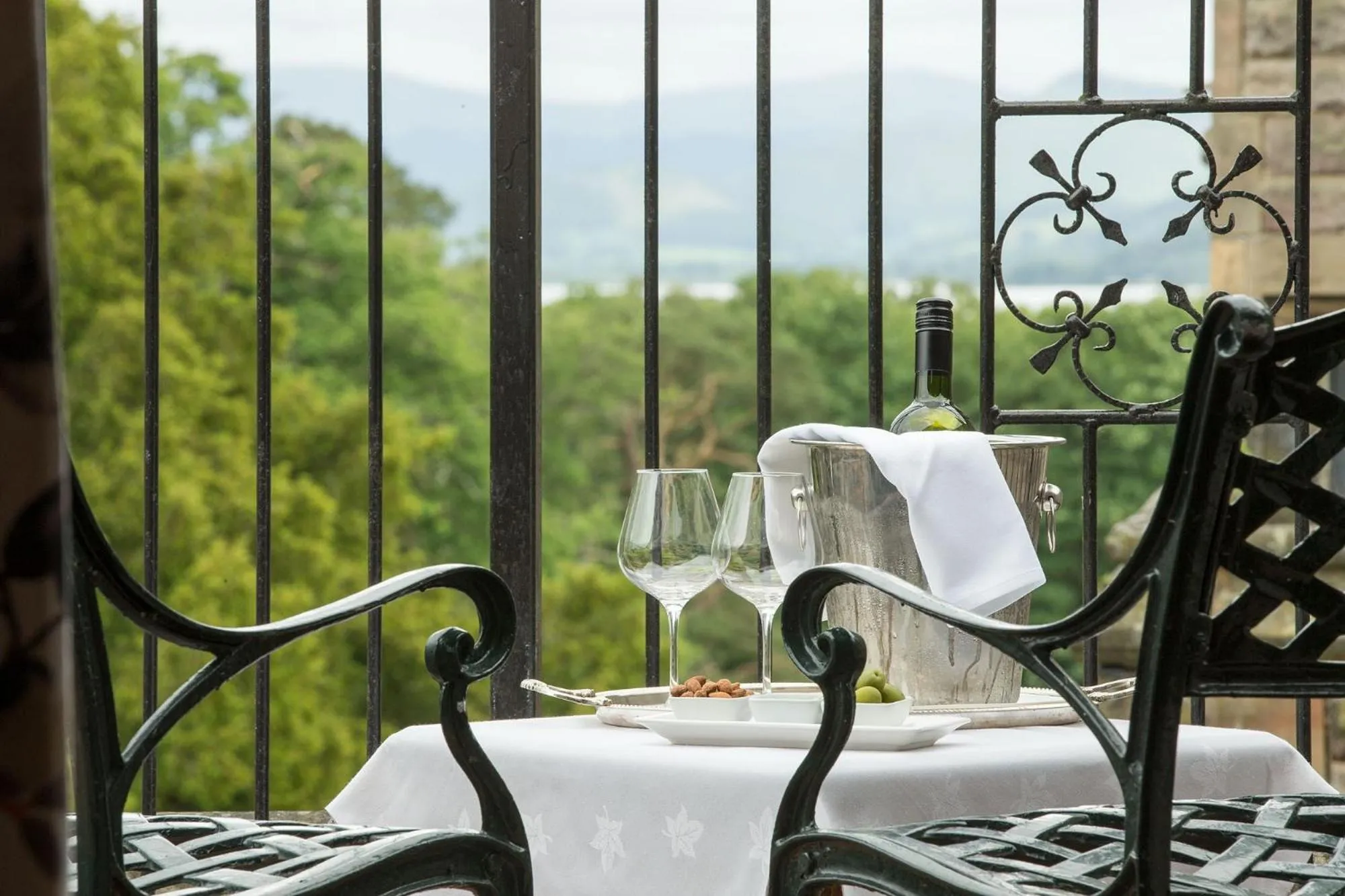 Balcony/Terrace in Armathwaite Hall Hotel & Spa