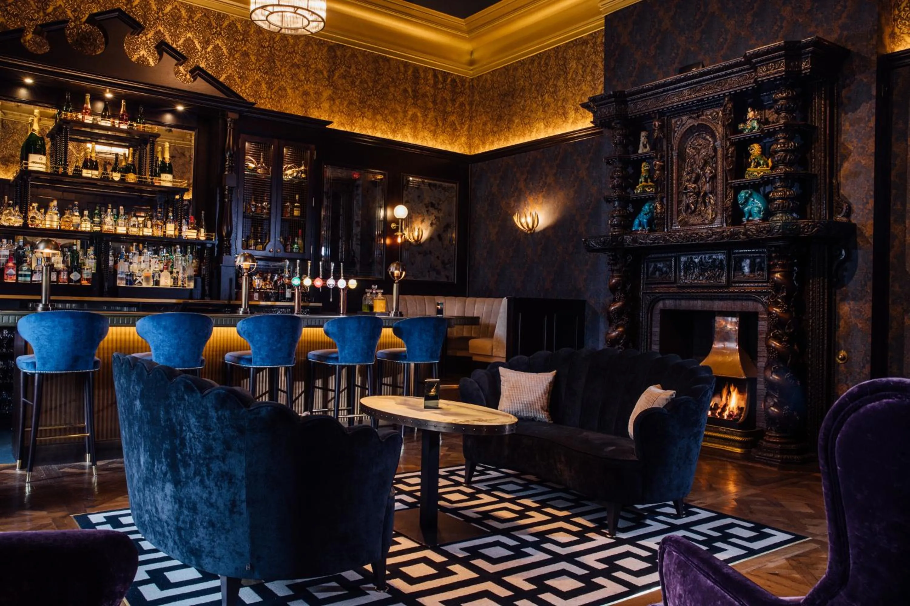 Lounge or bar in Armathwaite Hall Hotel & Spa