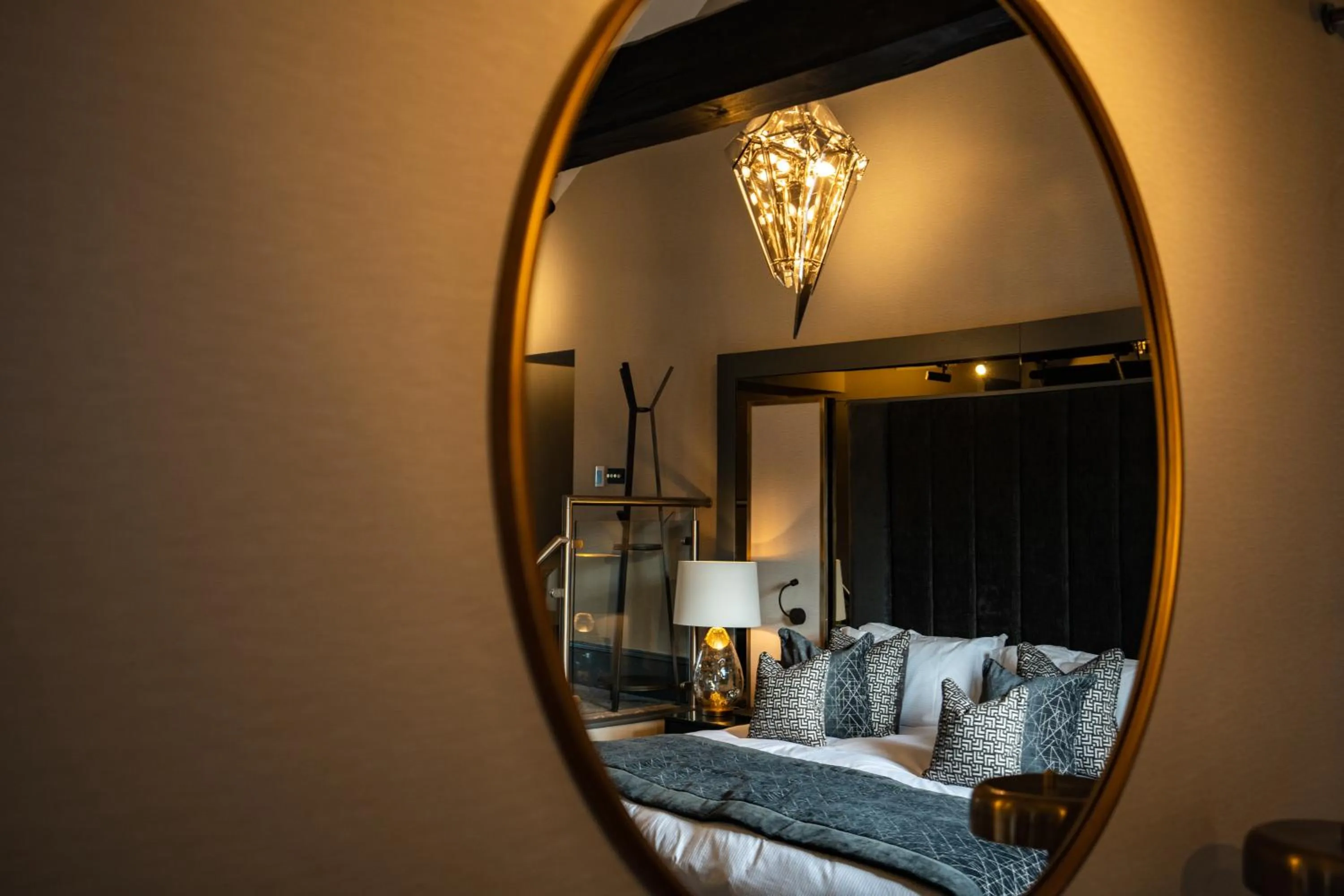 Bed in Armathwaite Hall Hotel & Spa