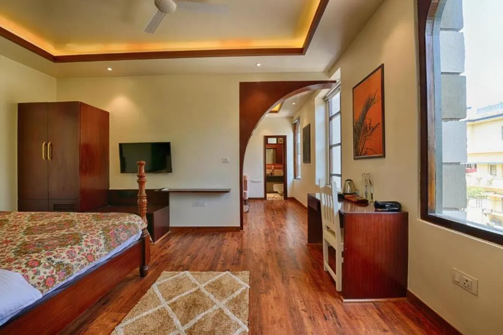 Living room in Gulmohar Mansion - A Boutique Stay