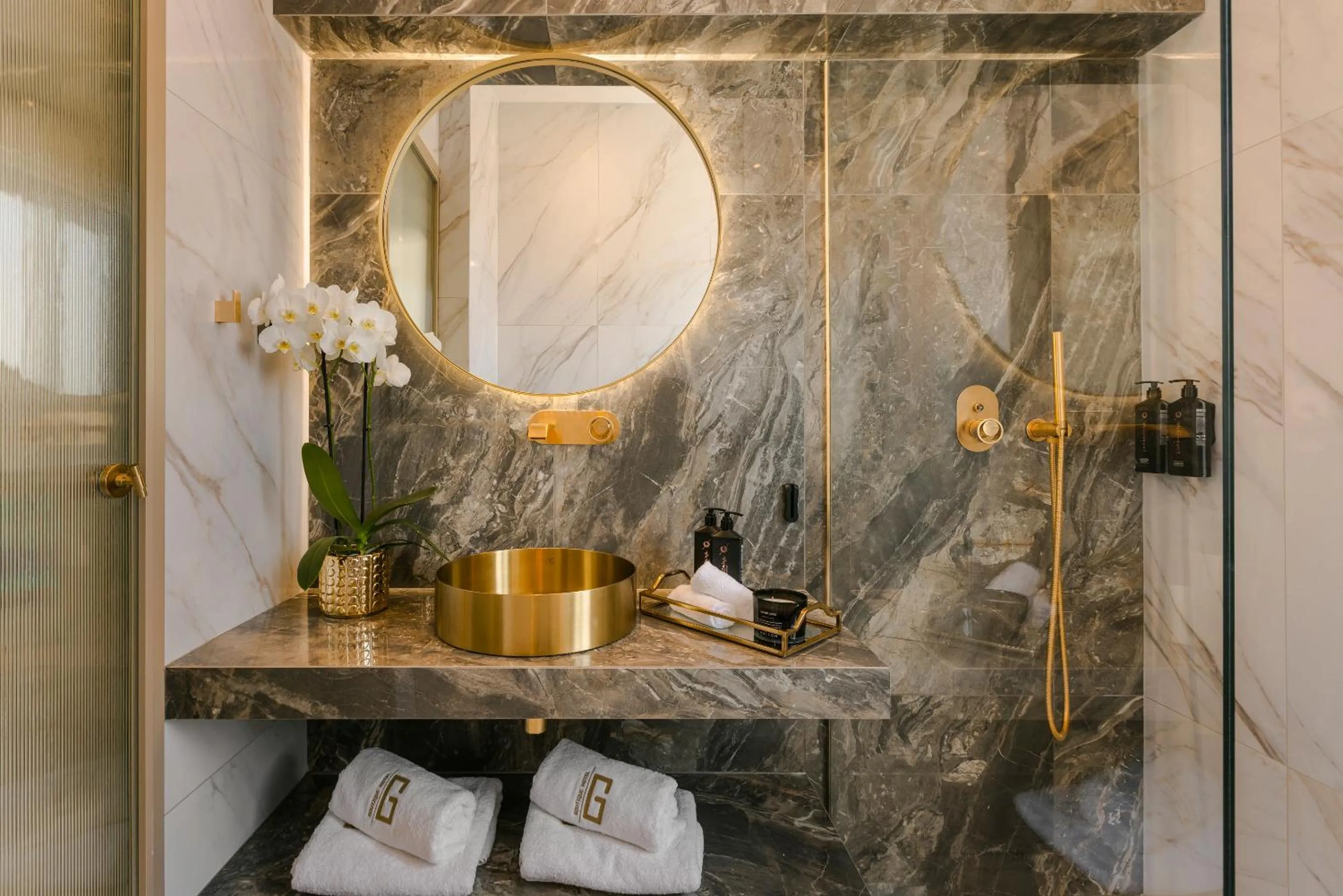 Bathroom in G Boutique Hotel Kefalonia