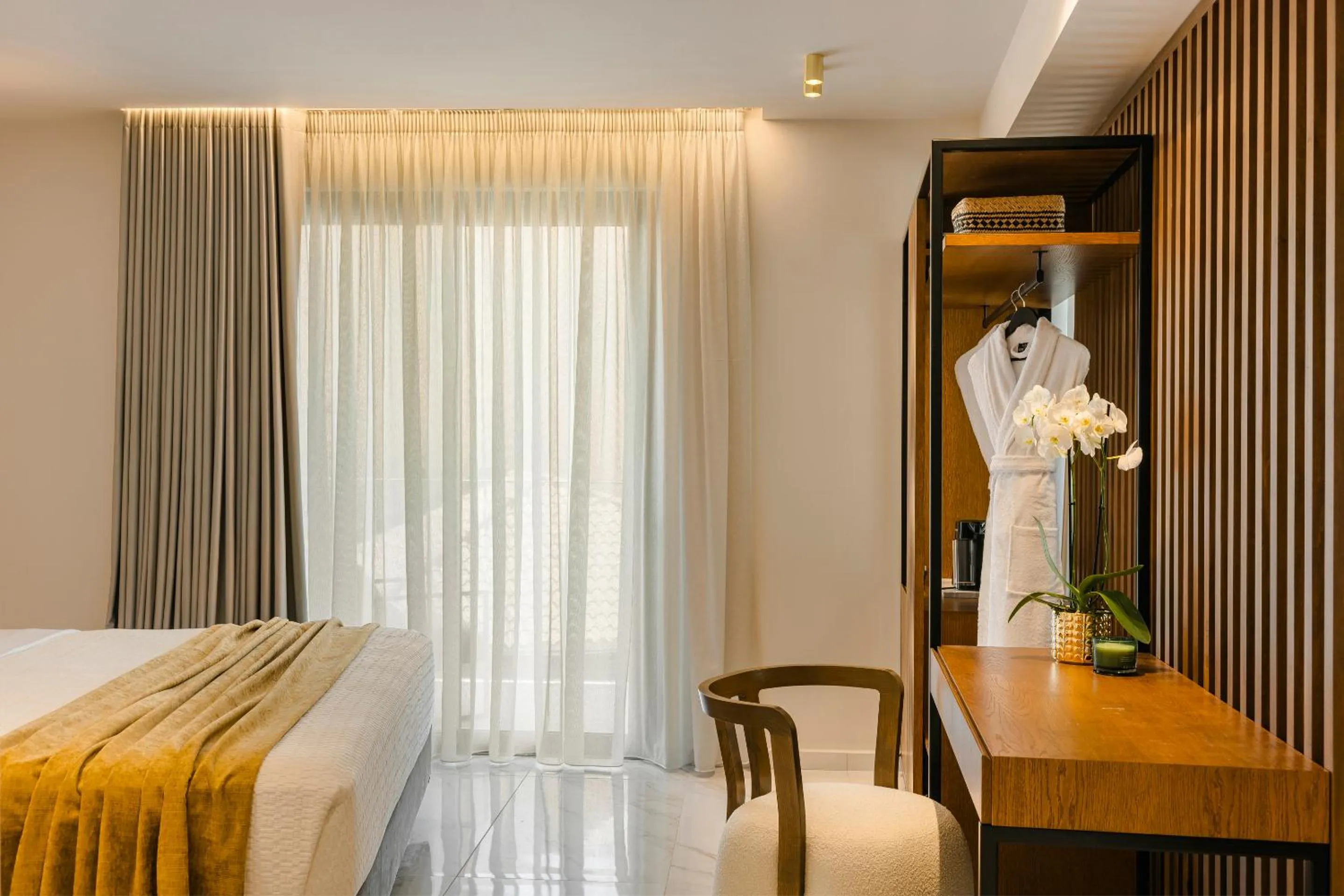 Bedroom, Bed in G Boutique Hotel Kefalonia