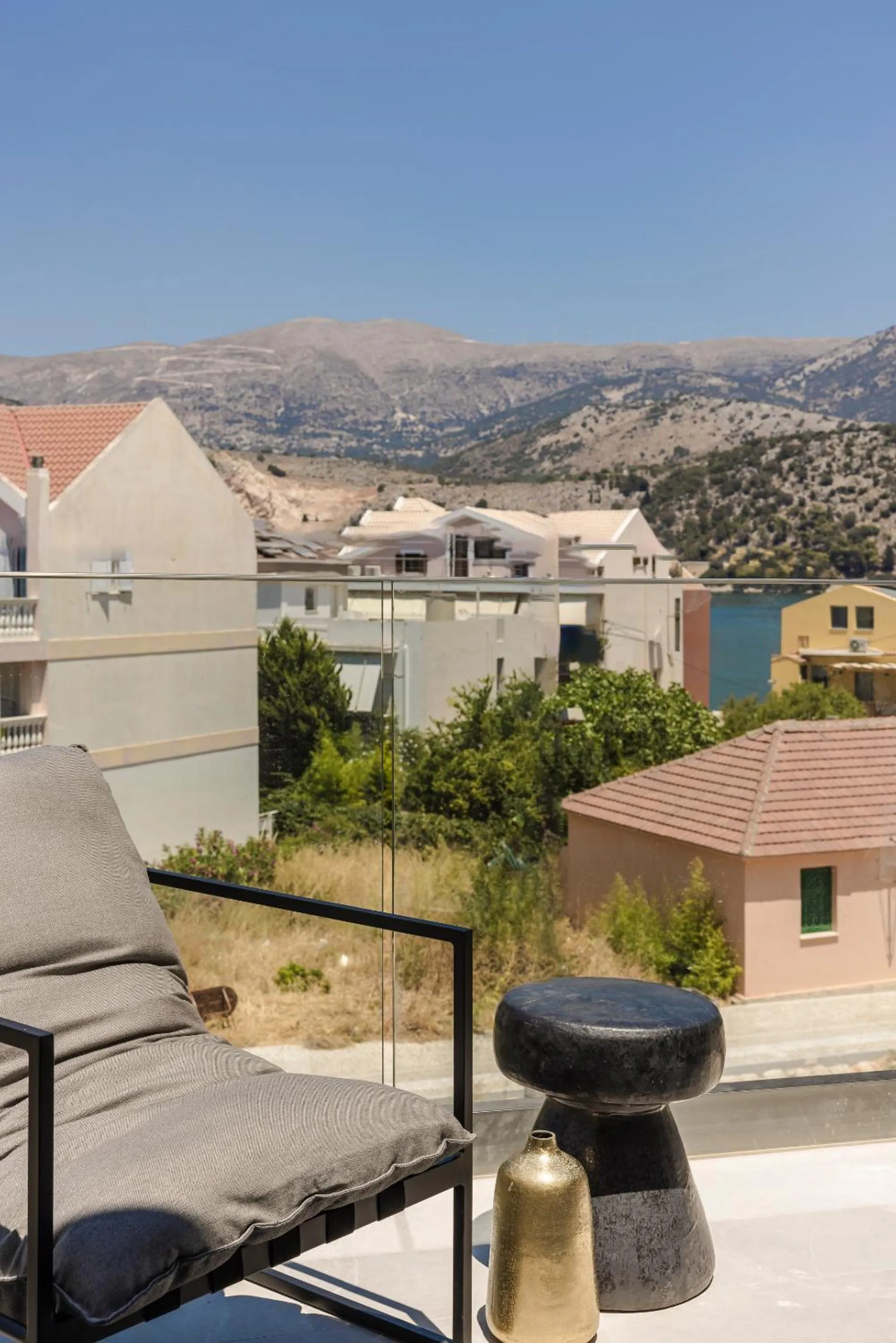 Balcony/Terrace in G Boutique Hotel Kefalonia