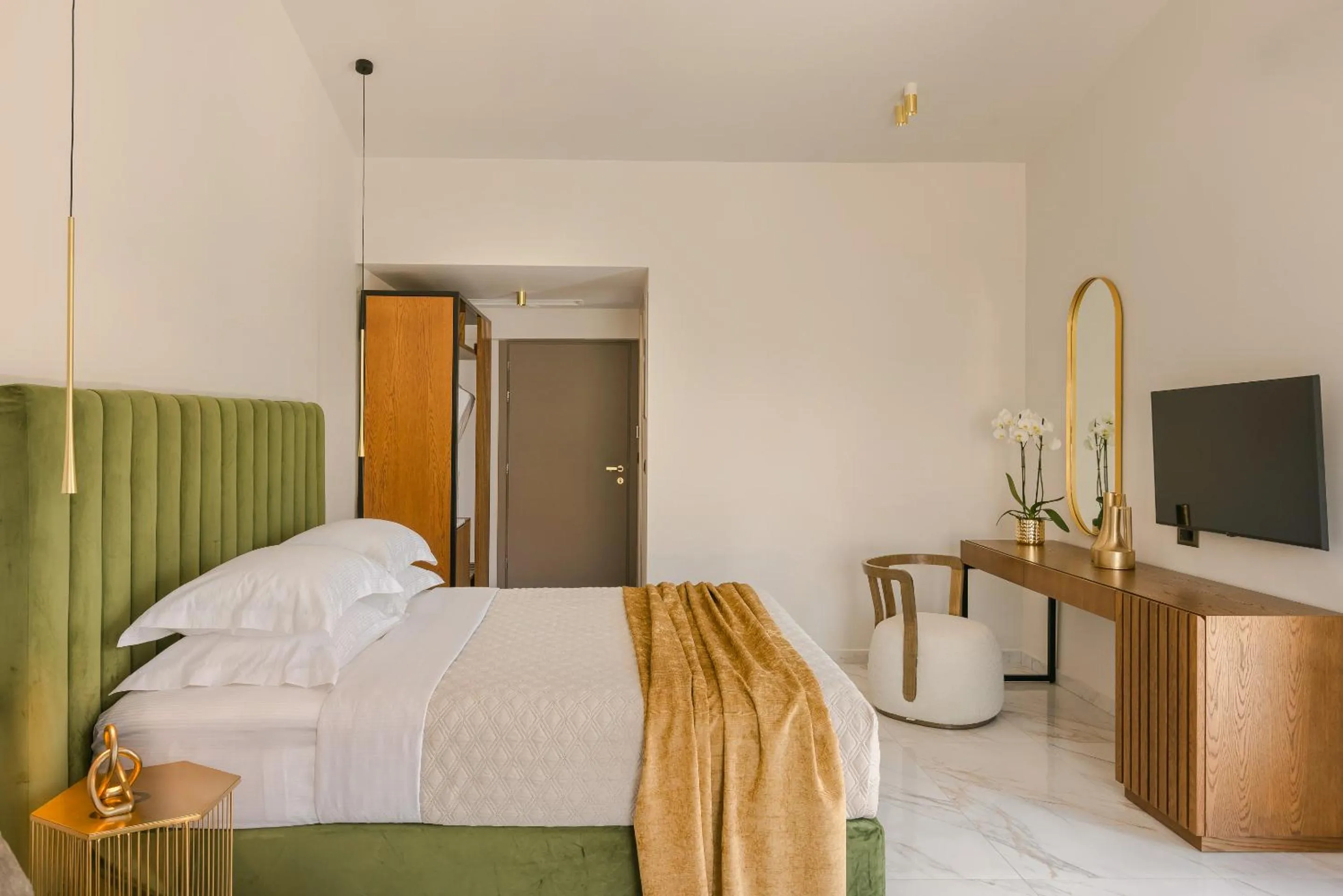 Bedroom, Bed in G Boutique Hotel Kefalonia