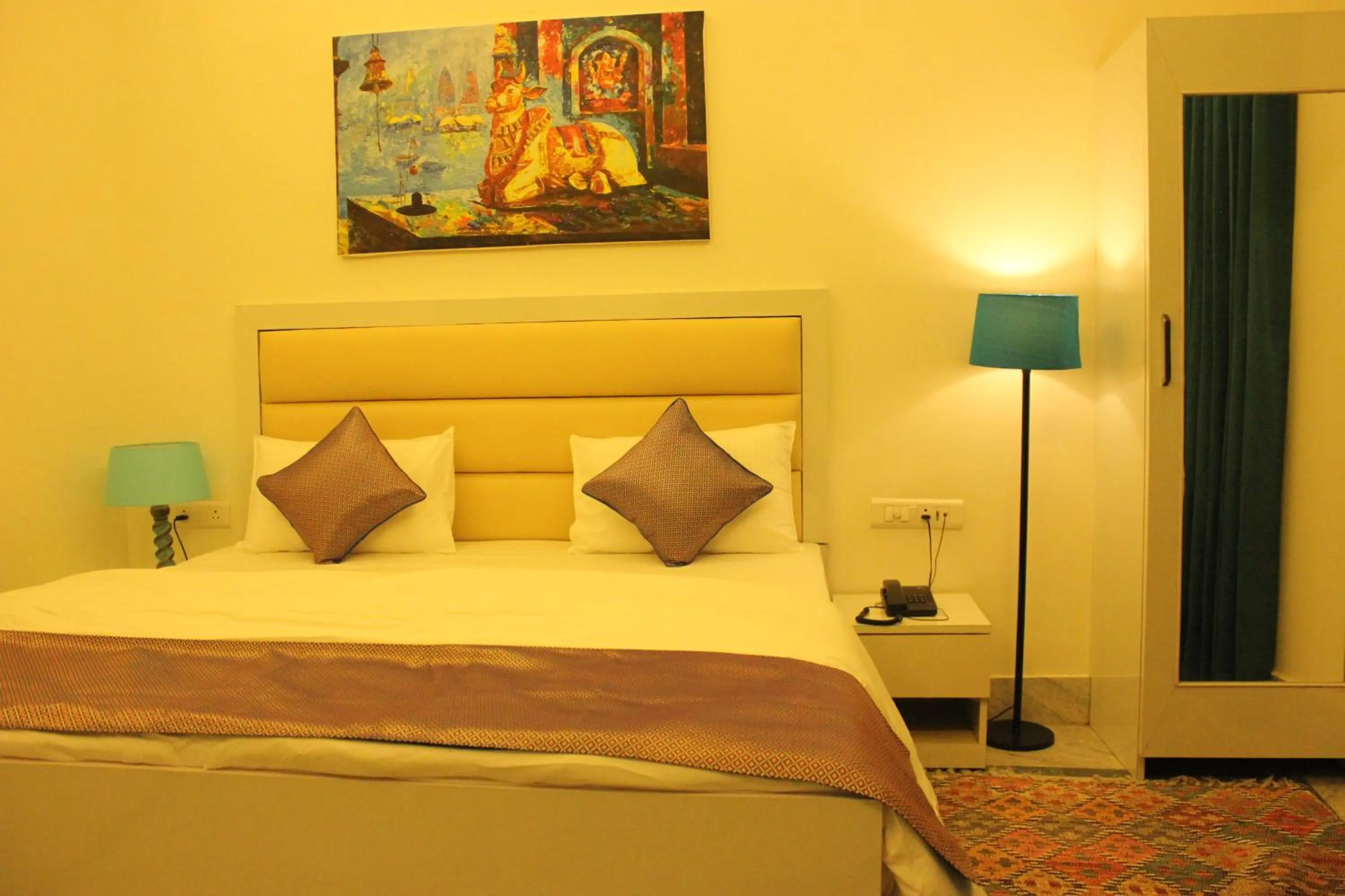 Bed in The Nandi International Boutique Stay