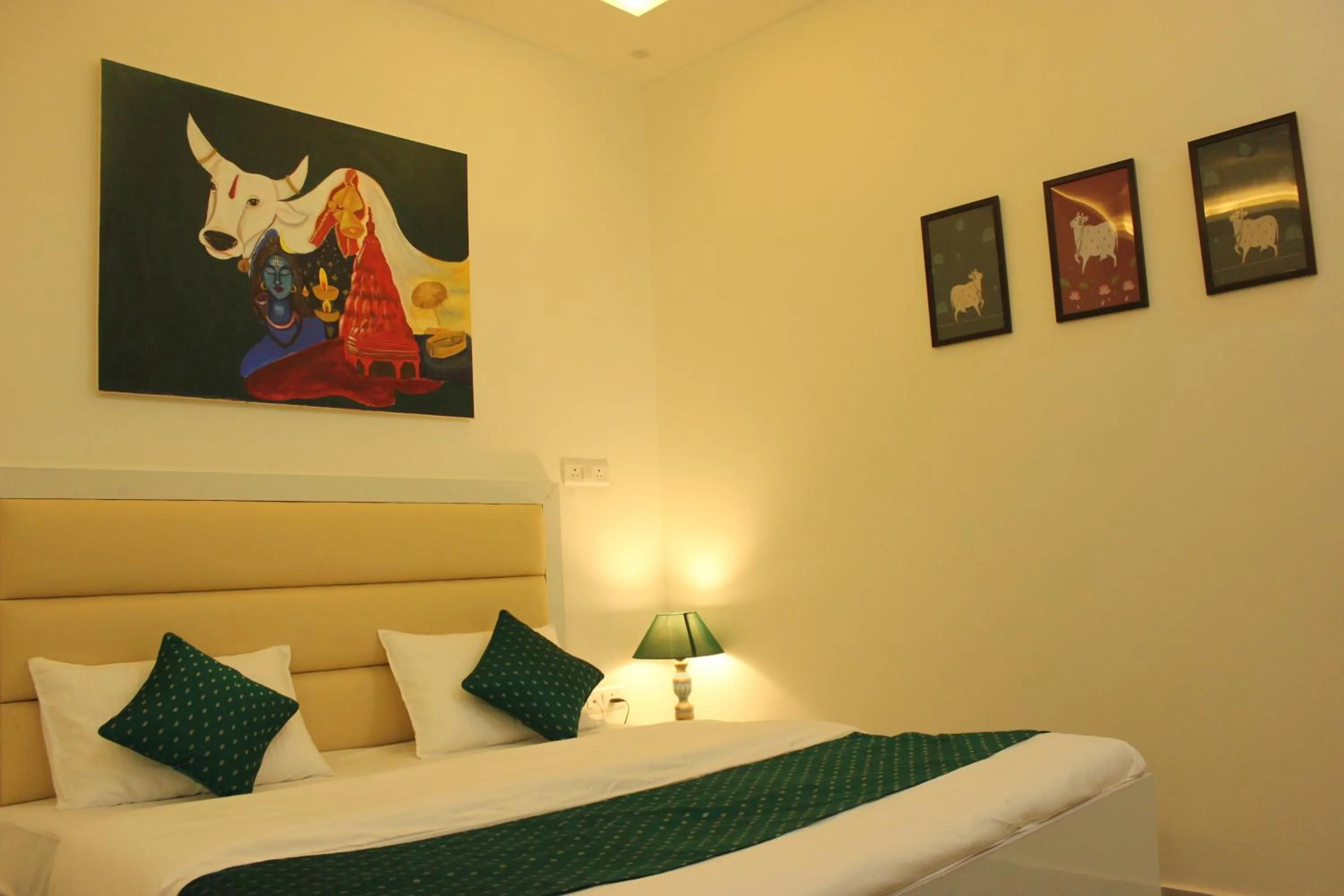 Bed in The Nandi International Boutique Stay