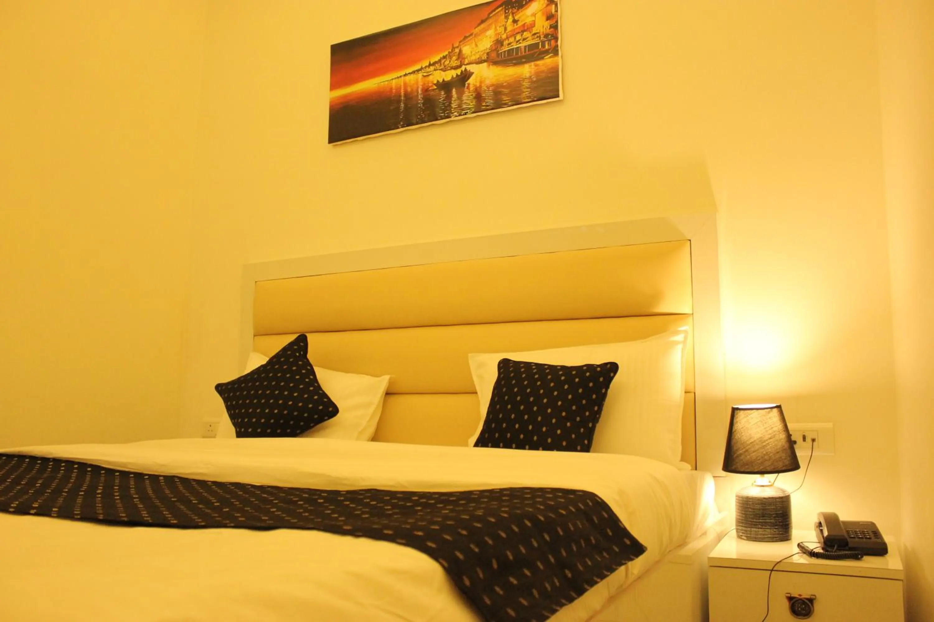 Bed in The Nandi International Boutique Stay