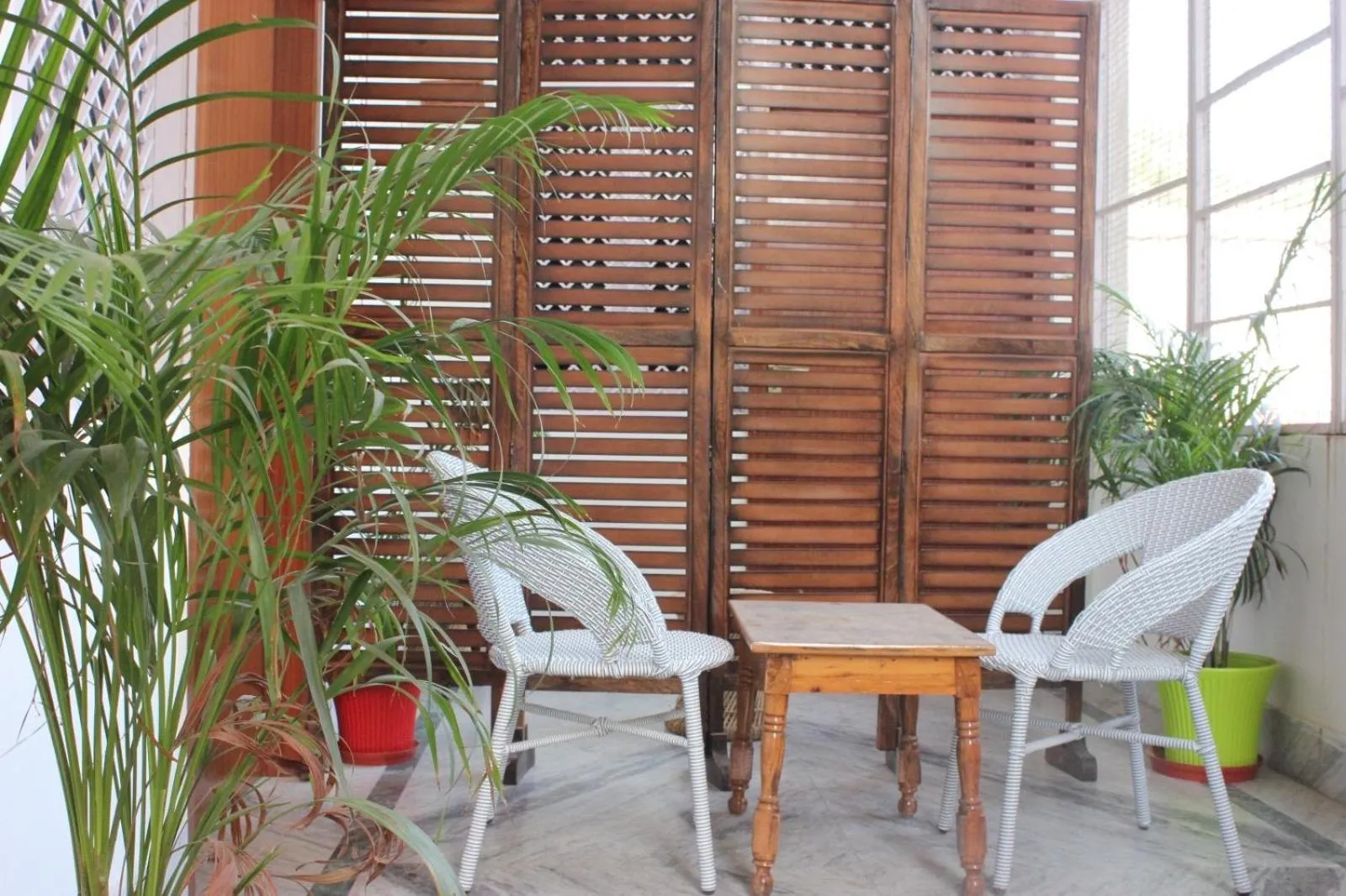 Balcony/Terrace in The Nandi International Boutique Stay