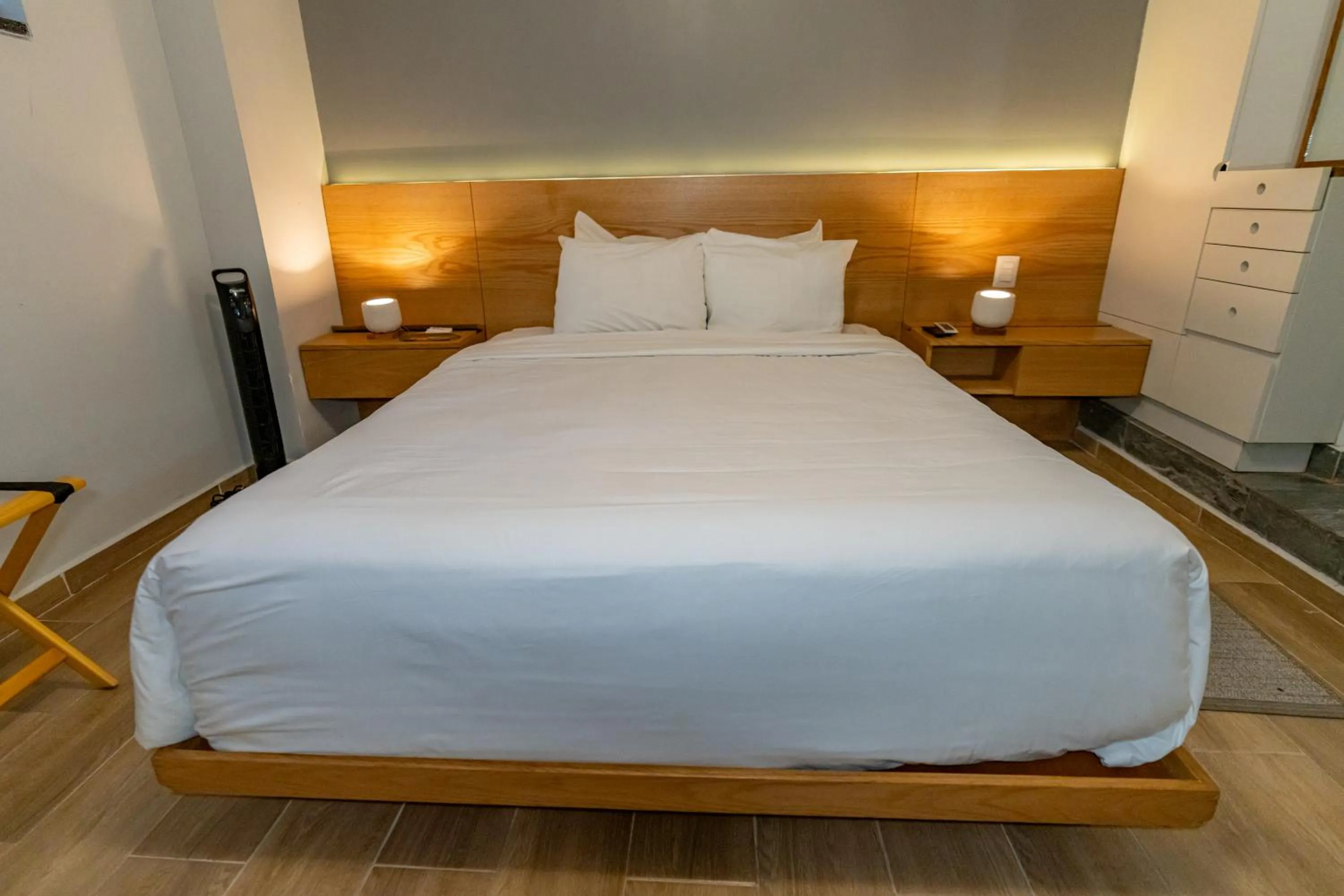 Bed in La Campechana in the heart of Roma and Condesa