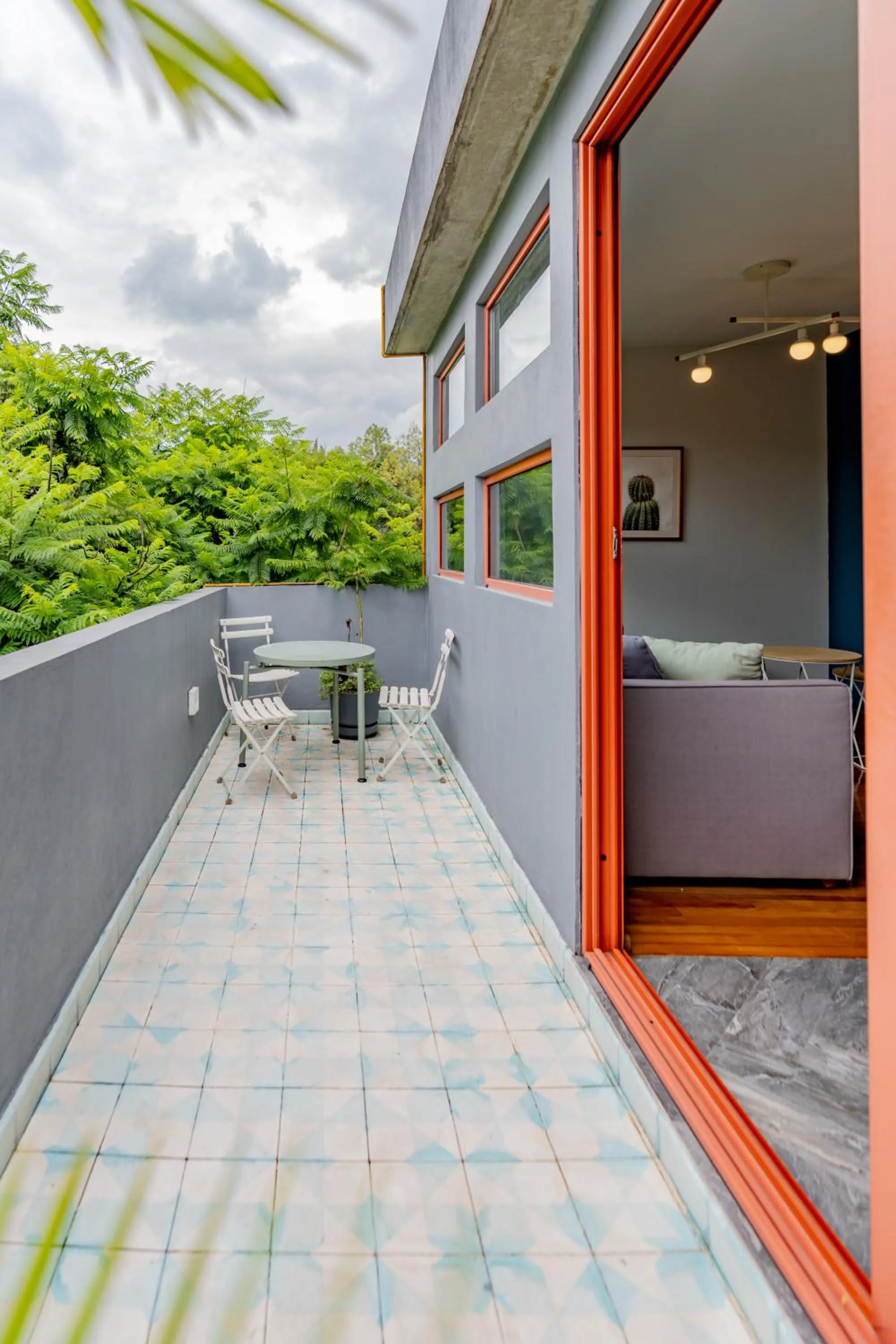 Balcony/Terrace in La Campechana in the heart of Roma and Condesa
