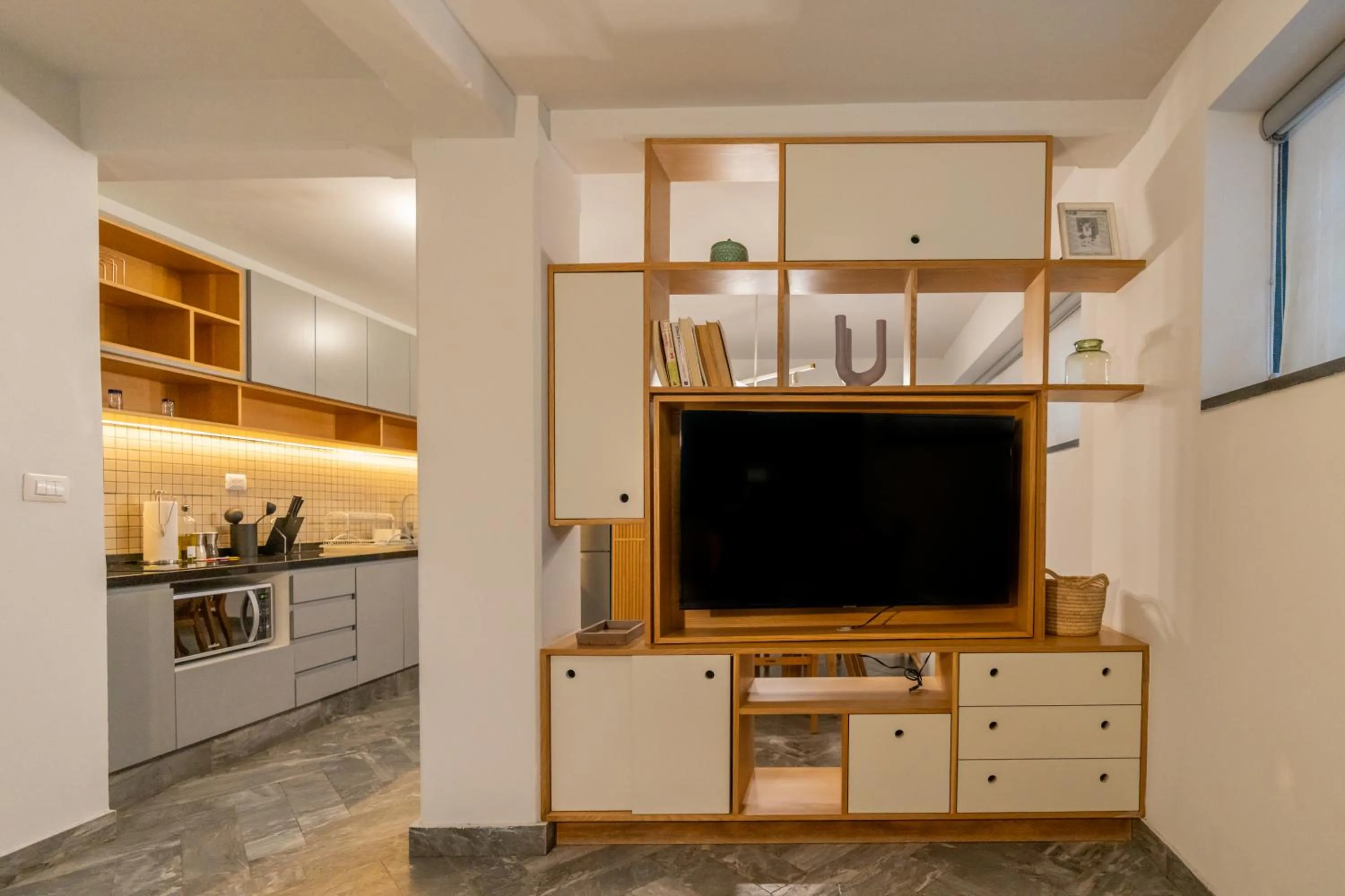 Kitchen or kitchenette in La Campechana in the heart of Roma and Condesa