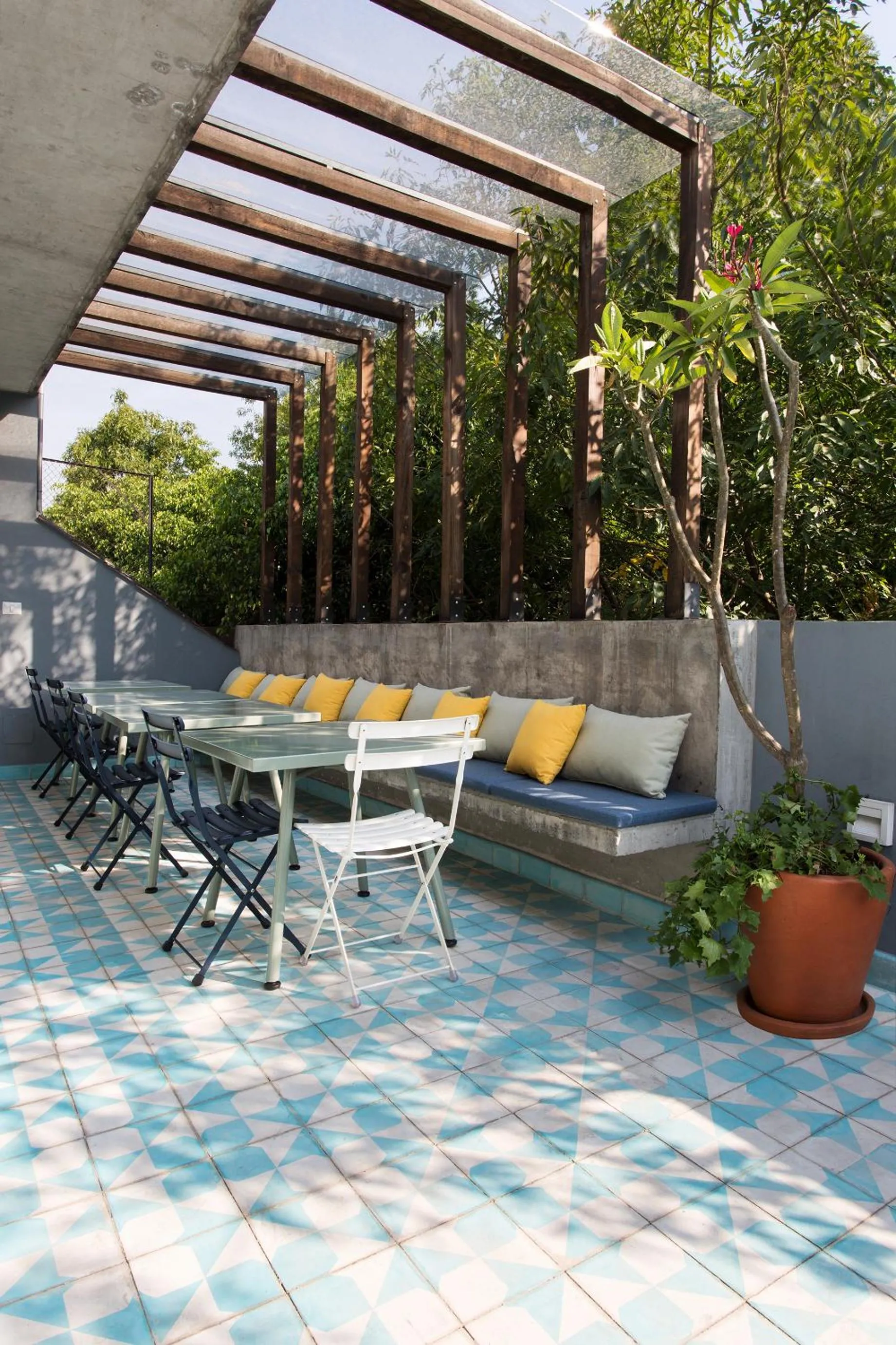 Balcony/Terrace in La Campechana in the heart of Roma and Condesa