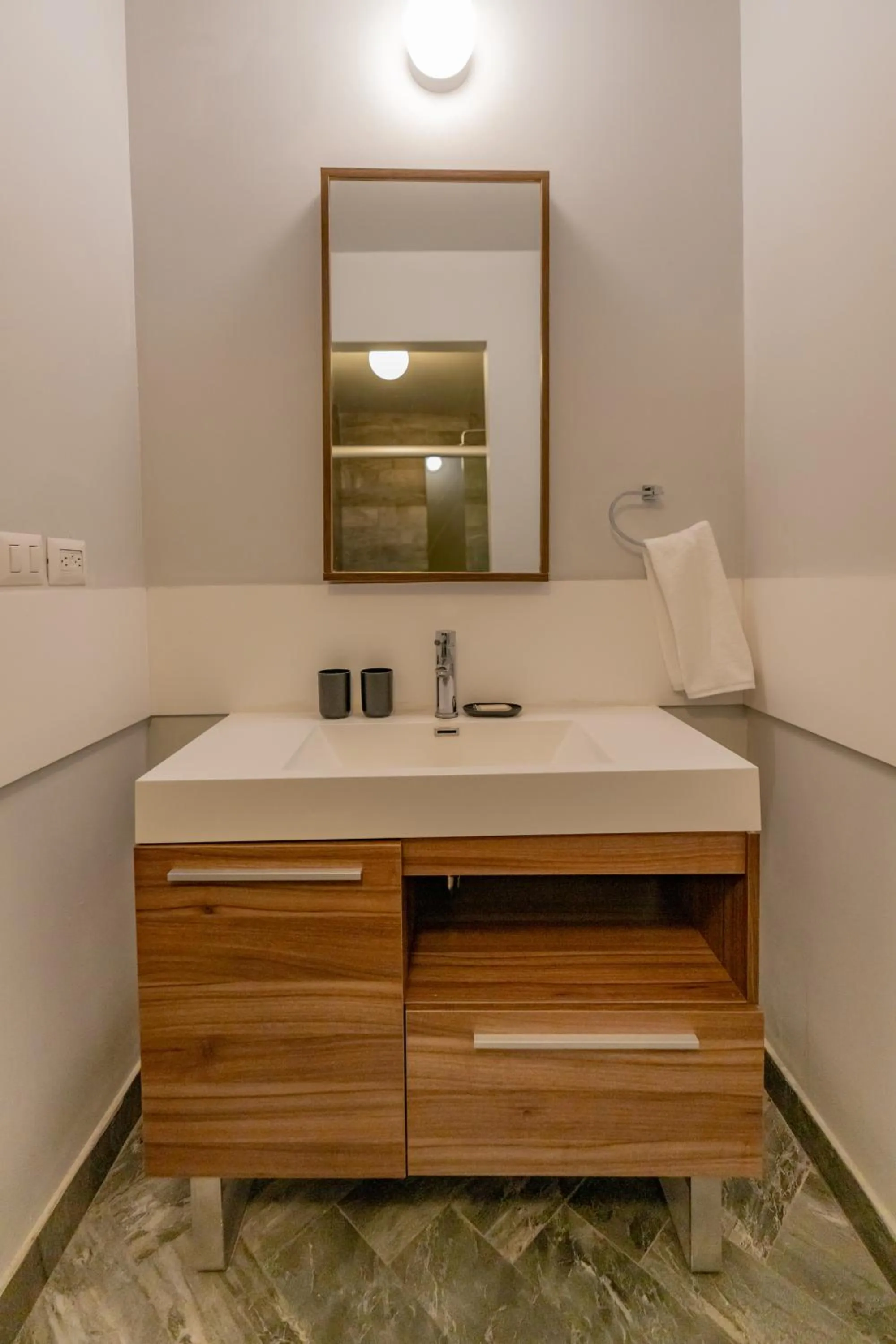 Bathroom in La Campechana in the heart of Roma and Condesa