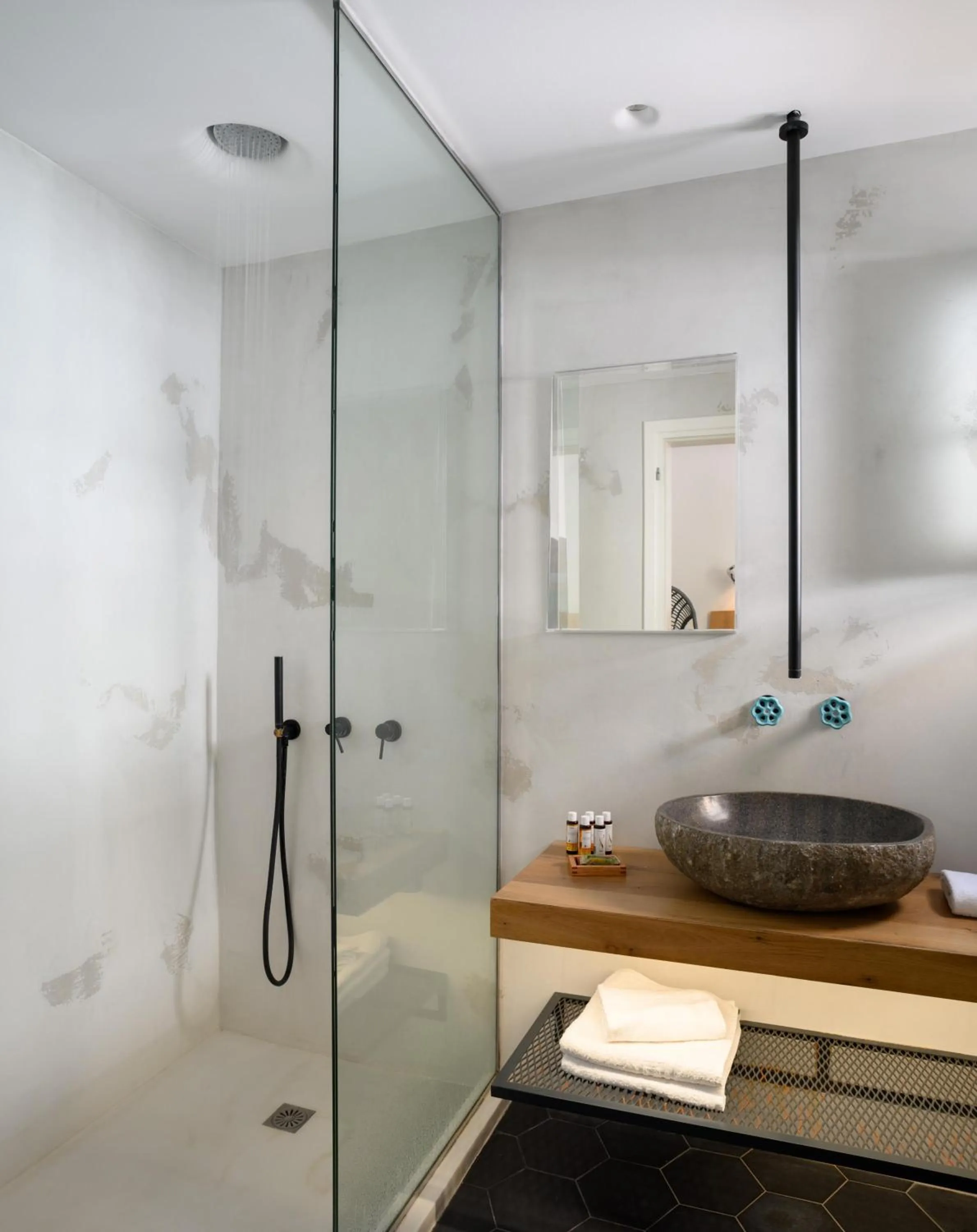 Bathroom in Afroditi Venus Beach Resort