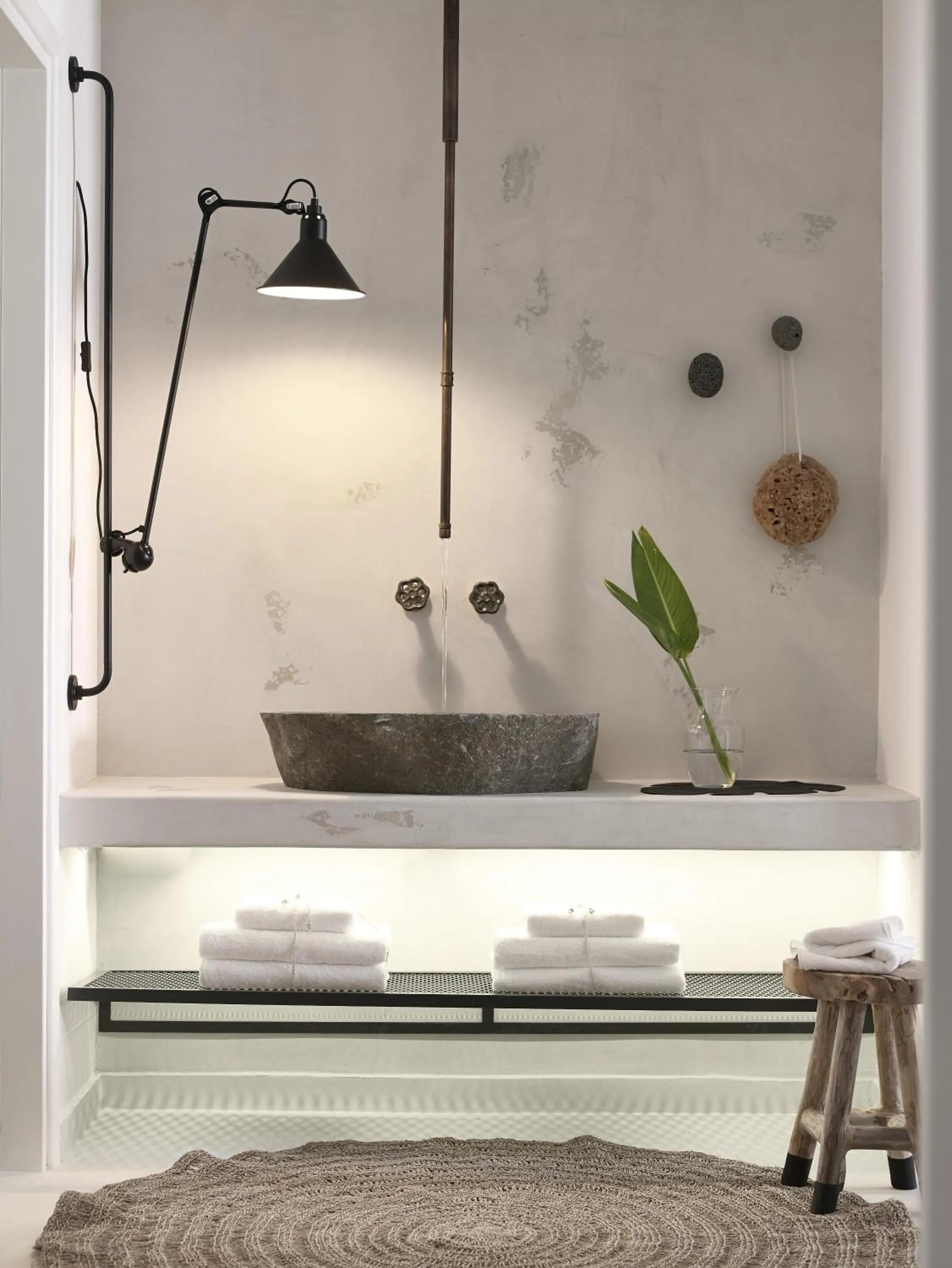 Bathroom in Afroditi Venus Beach Resort