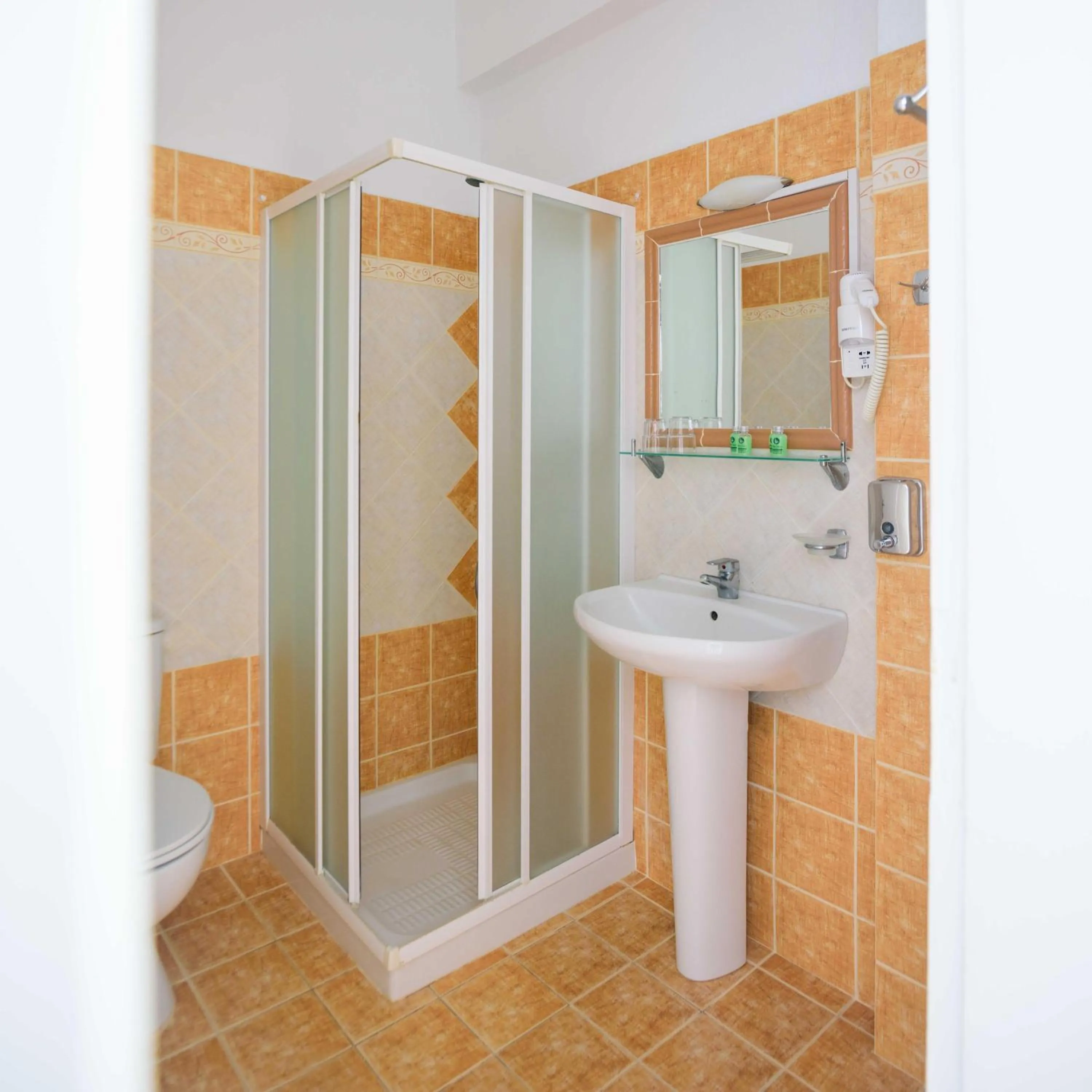 Bathroom in Afroditi Venus Beach Resort