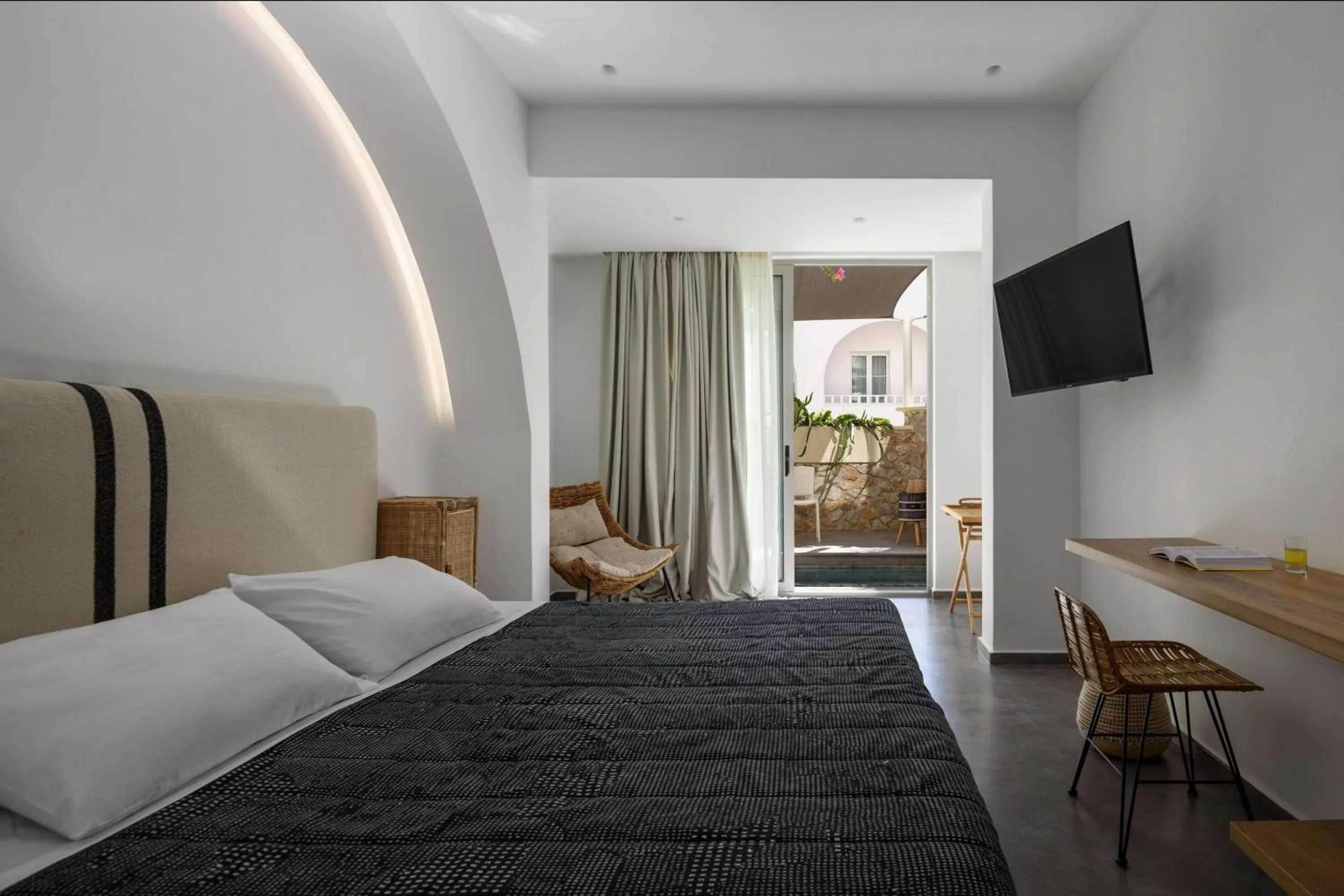 Photo of the whole room, Bed in Afroditi Venus Beach Resort