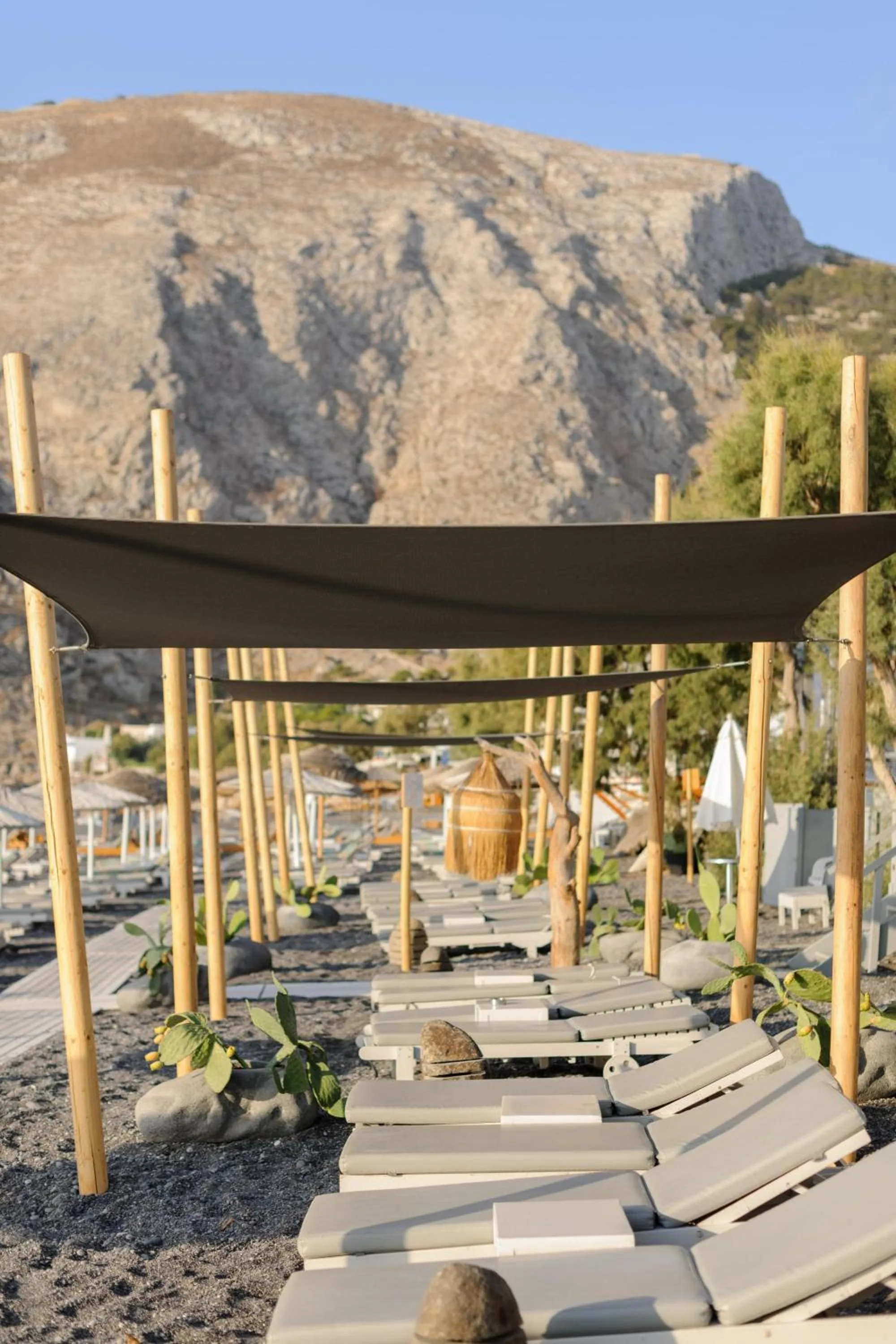 Beach in Afroditi Venus Beach Resort