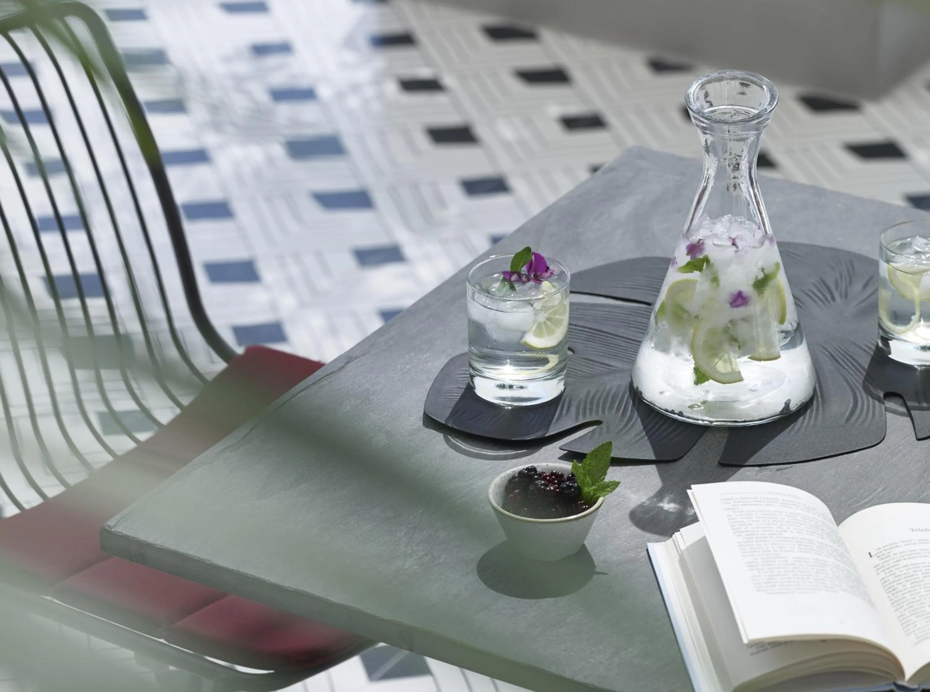 Balcony/Terrace in Afroditi Venus Beach Resort