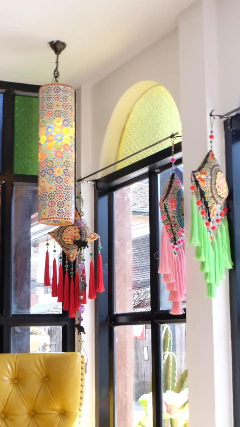 Decorative detail in Yellow Lamoon Hotel