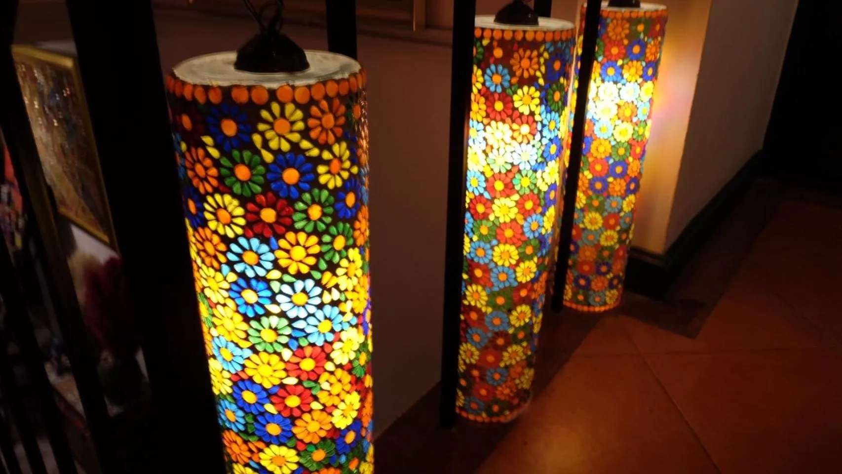 Decorative detail in Yellow Lamoon Hotel