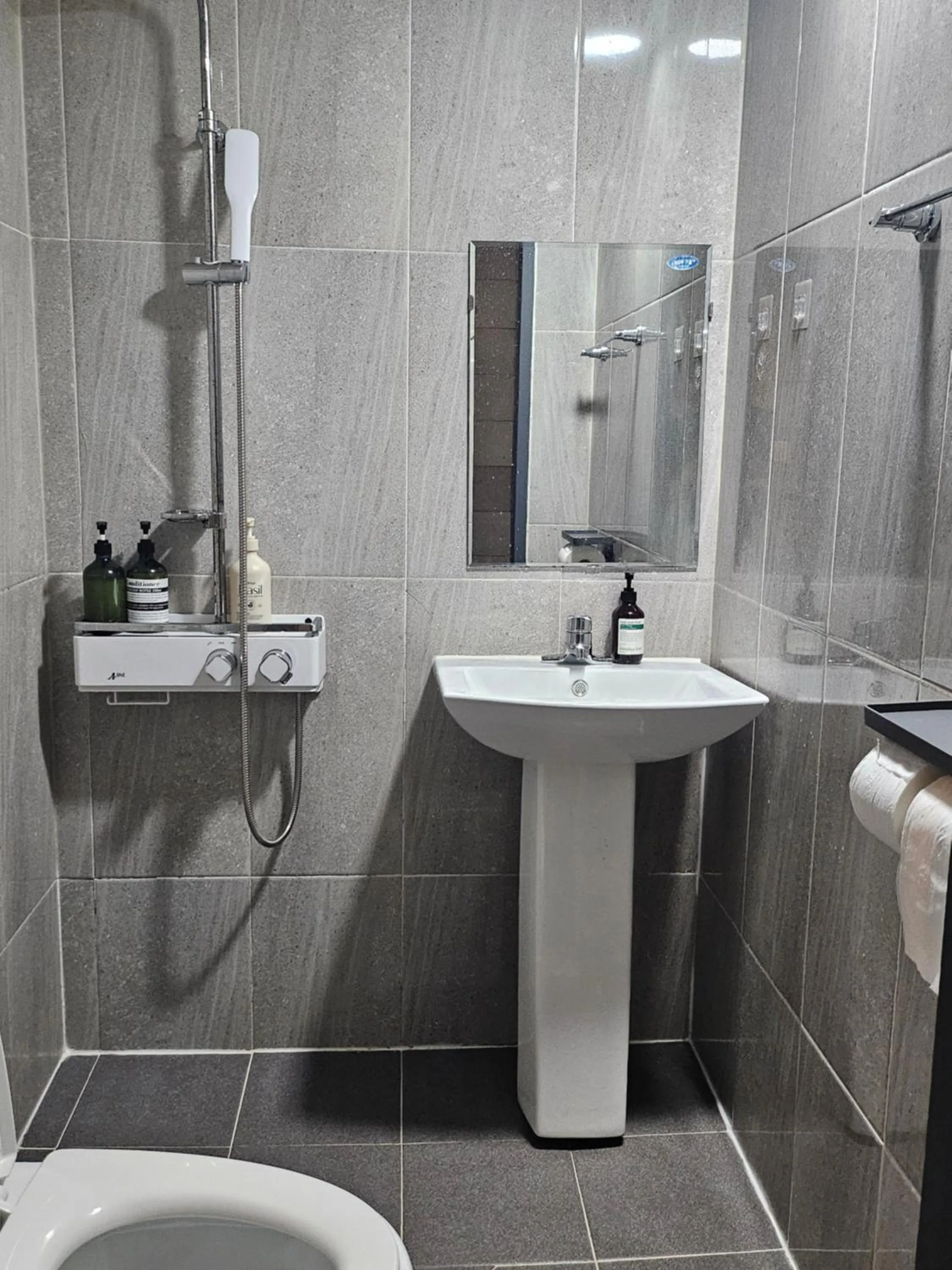 Toilet in Travel Light Hostel