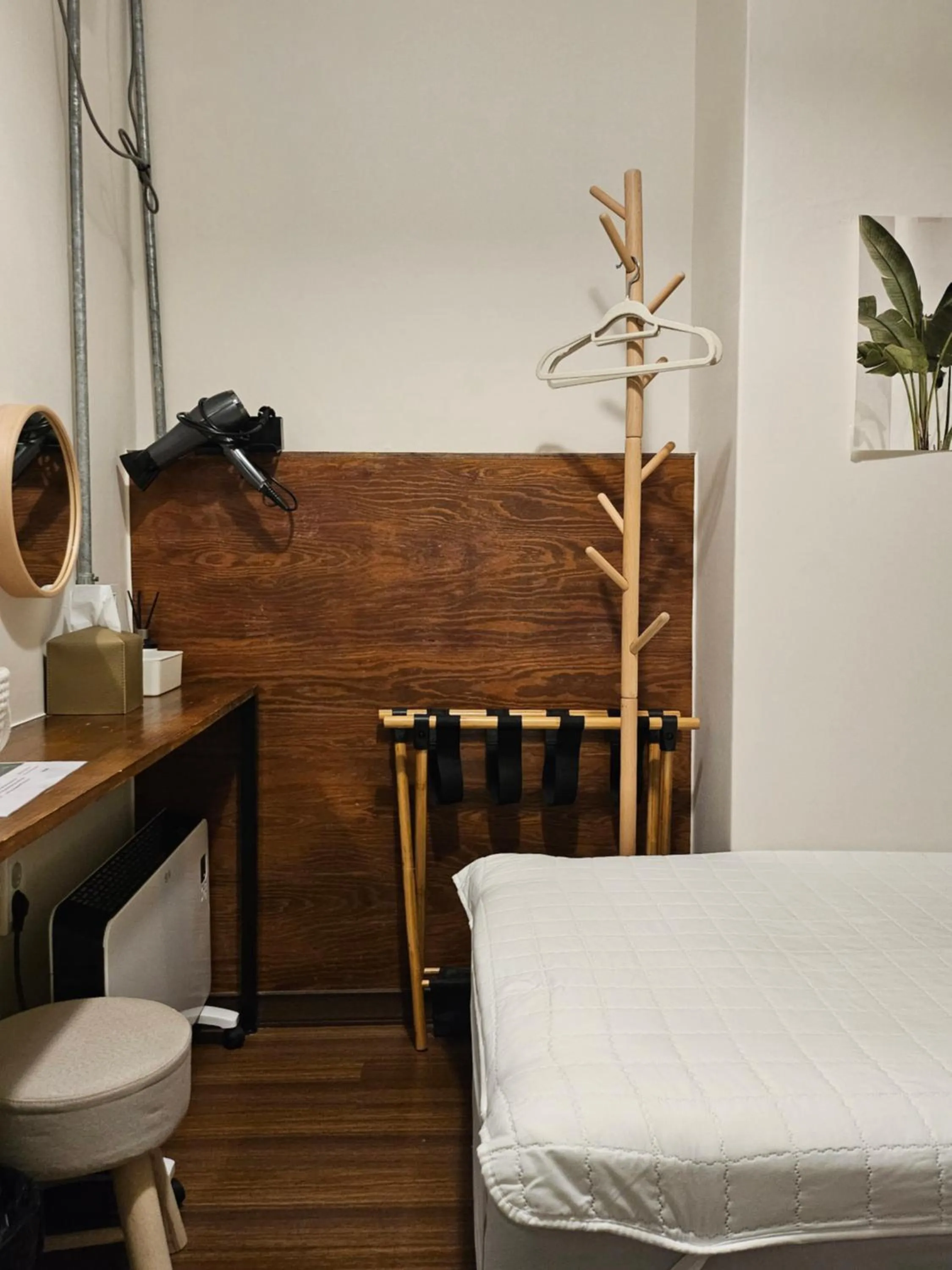 Bed in Travel Light Hostel